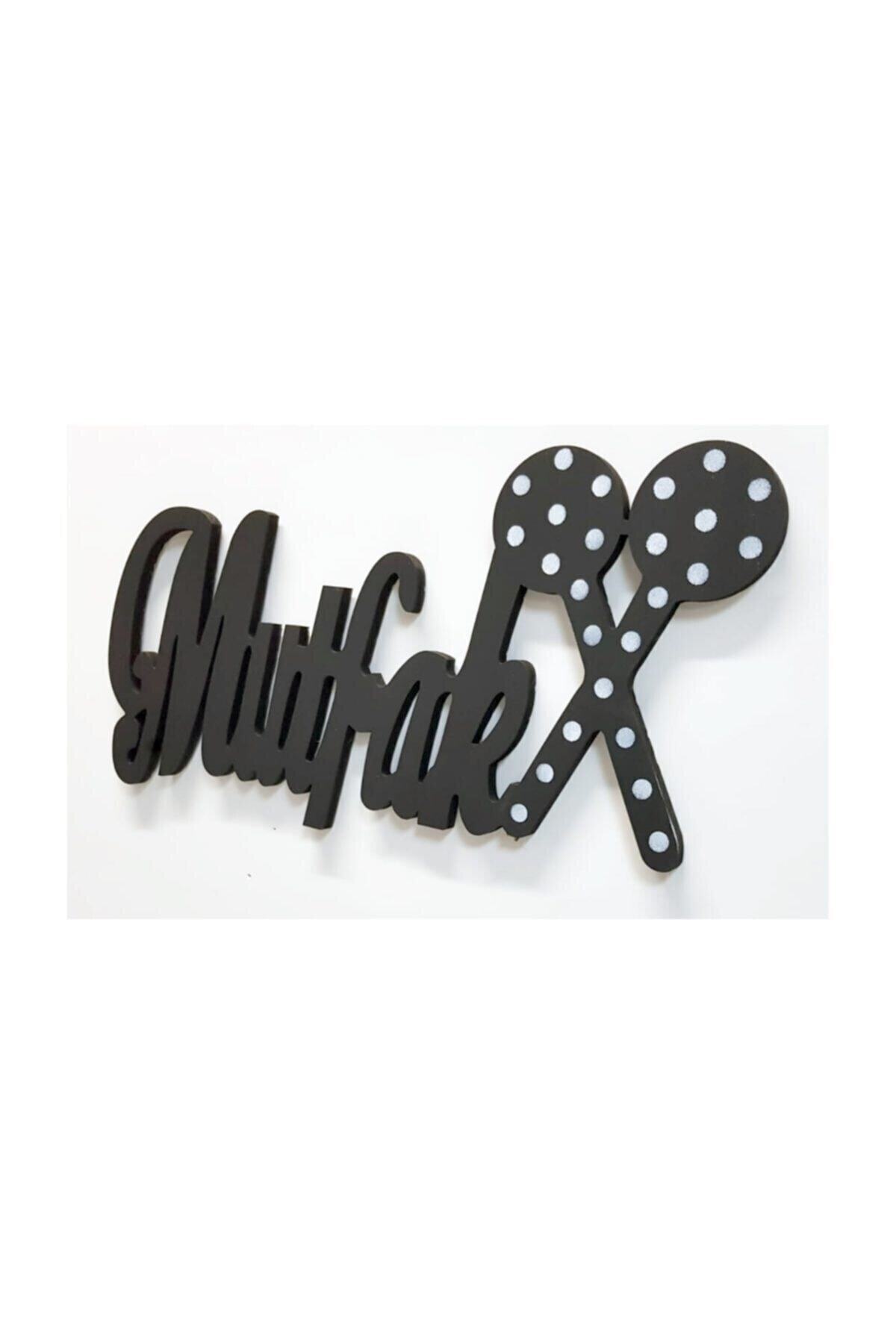 mavimodahome Ahşap Kabartma Duvar Yazısı Dekoru Mutfak 12 x 30 cm