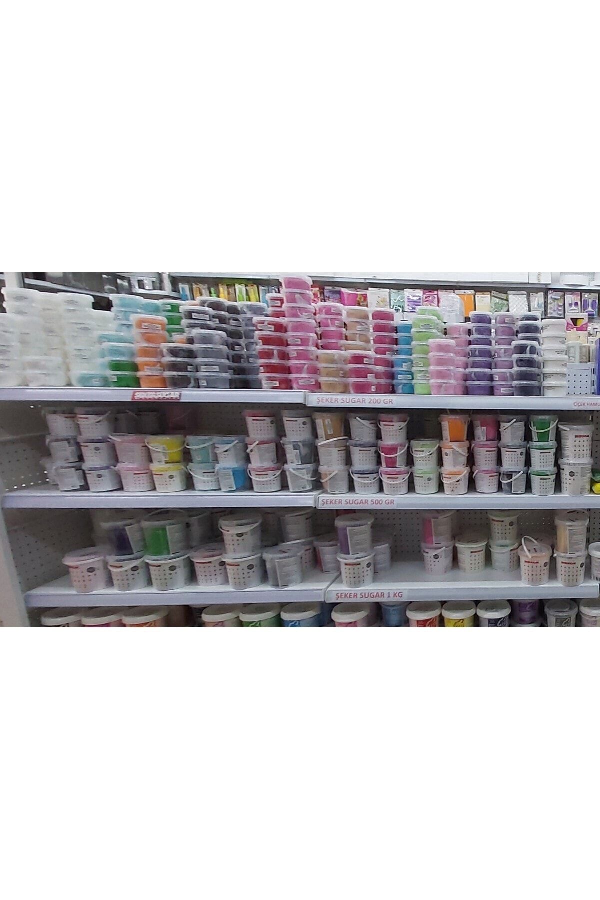 Atakent Süs Şeker Hamuru Beyaz 1000 gr