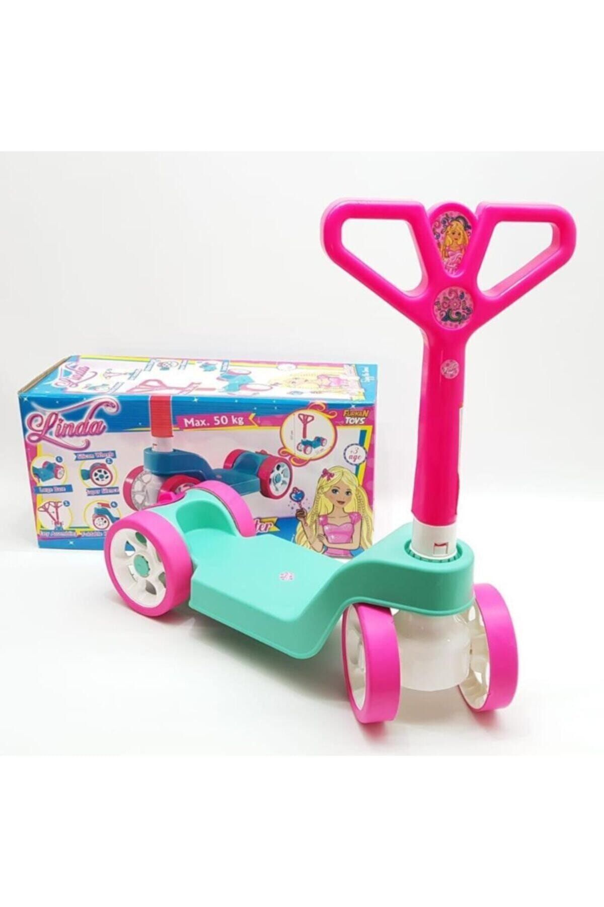 Furkan Toys Linda 4 Tekerlekli Katlanabilir Scooter