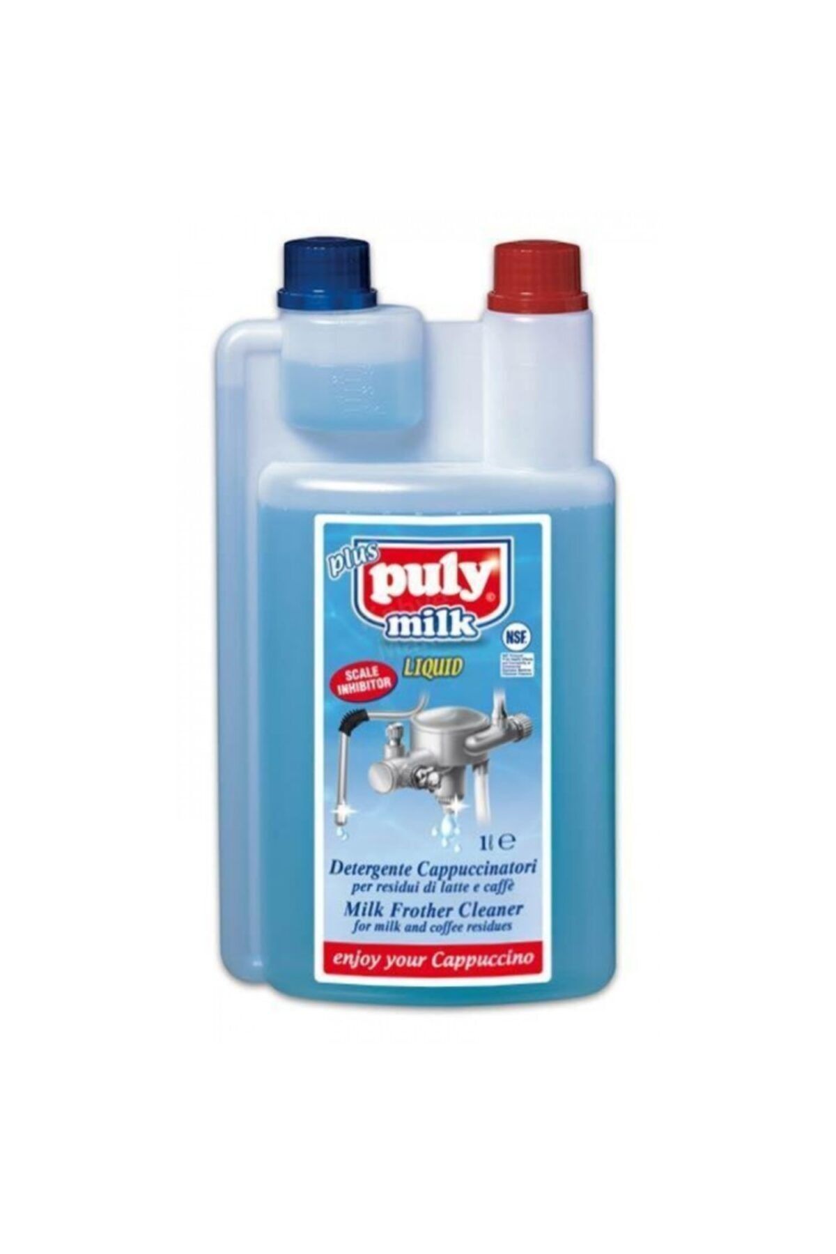 Puly Plus Milk Liquid Kahve Makinesi Sıvı Temizleyici 1 L