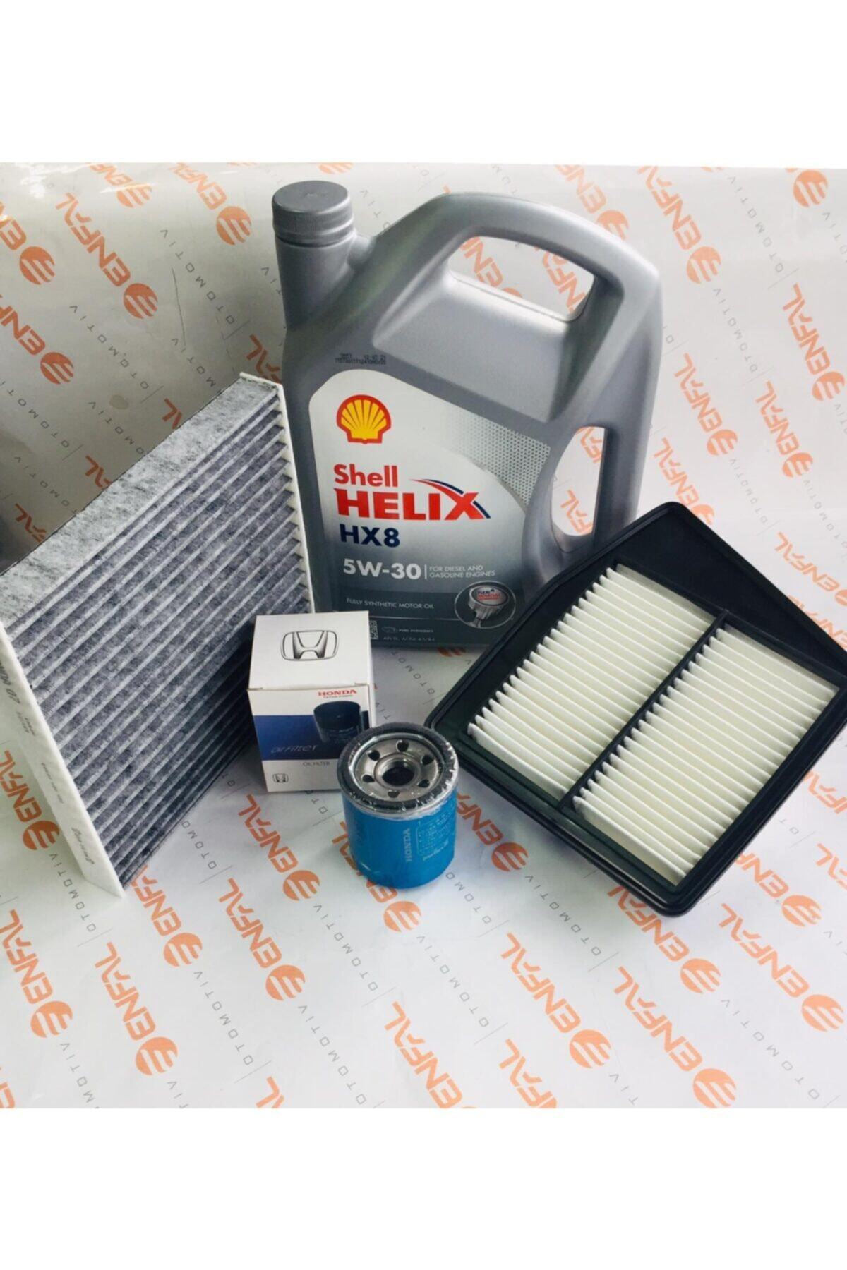 SHELL Honda Accord Hava Yağ ve Polen Filtresi 5-30