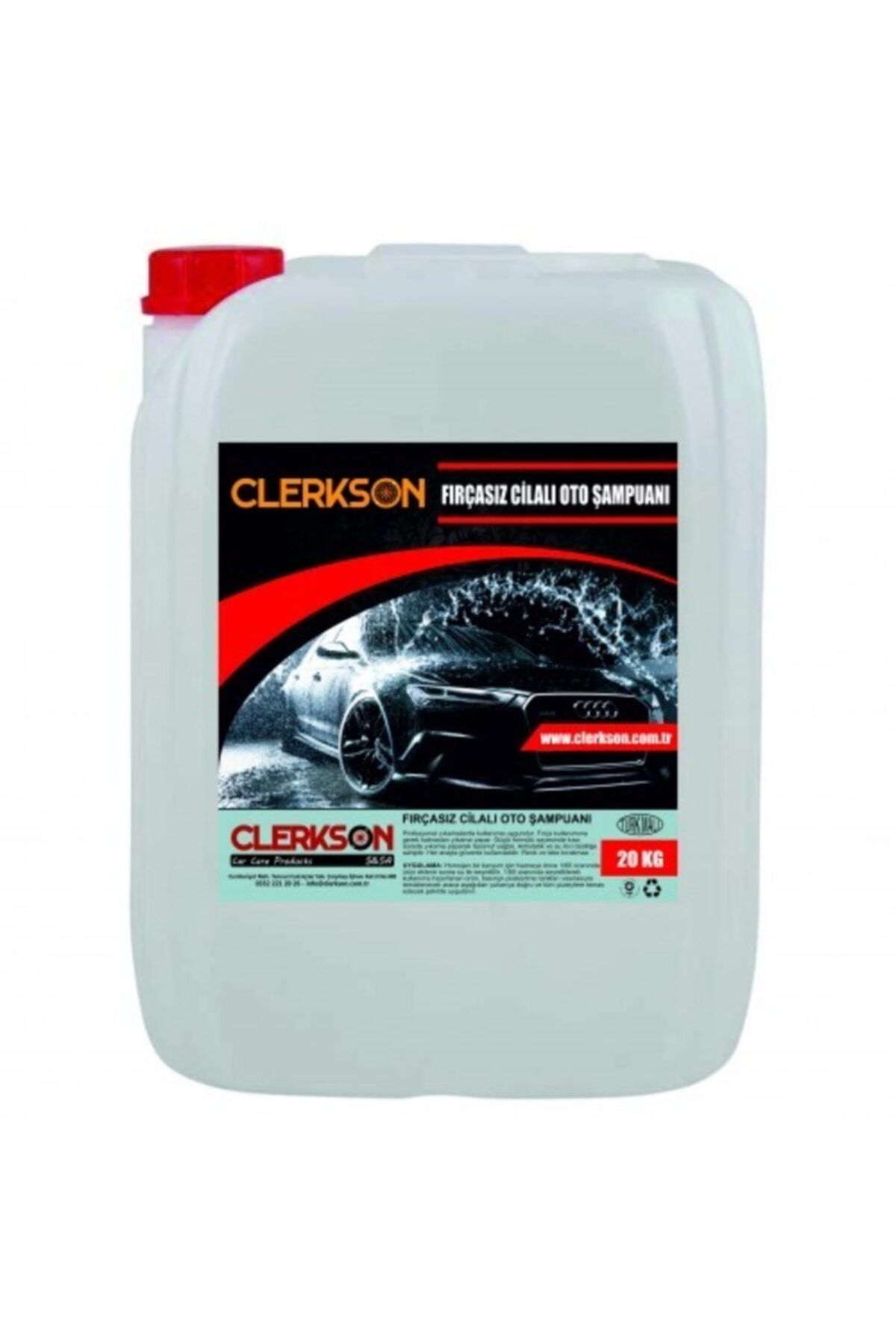 CLERKSON Fırçasız Cilalı Oto Şampuanı - Ultra - 20 kg