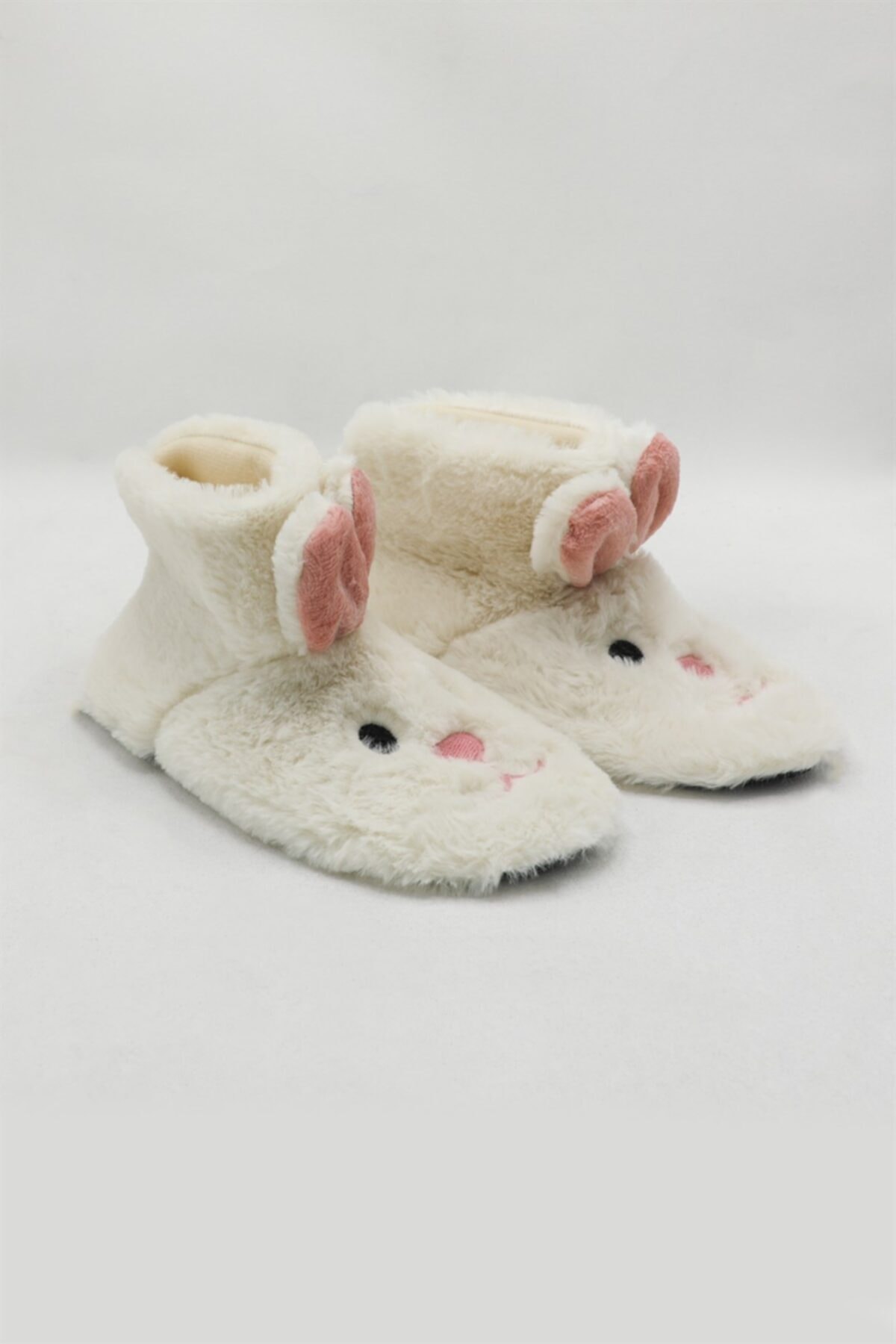CARLA BELLA Kadın Beyaz Tonya Wellsoft Bunny Ev Botu
