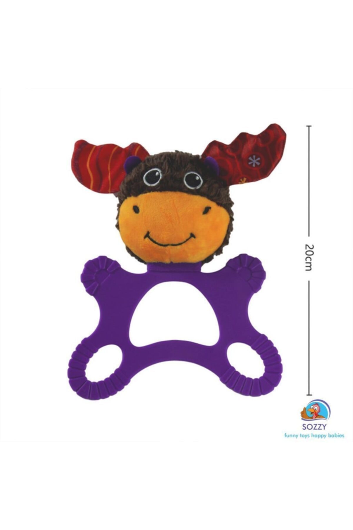 Sozzy Toys Çıngıraklı Diş Kaşıyıcı Maymunum - Szy197