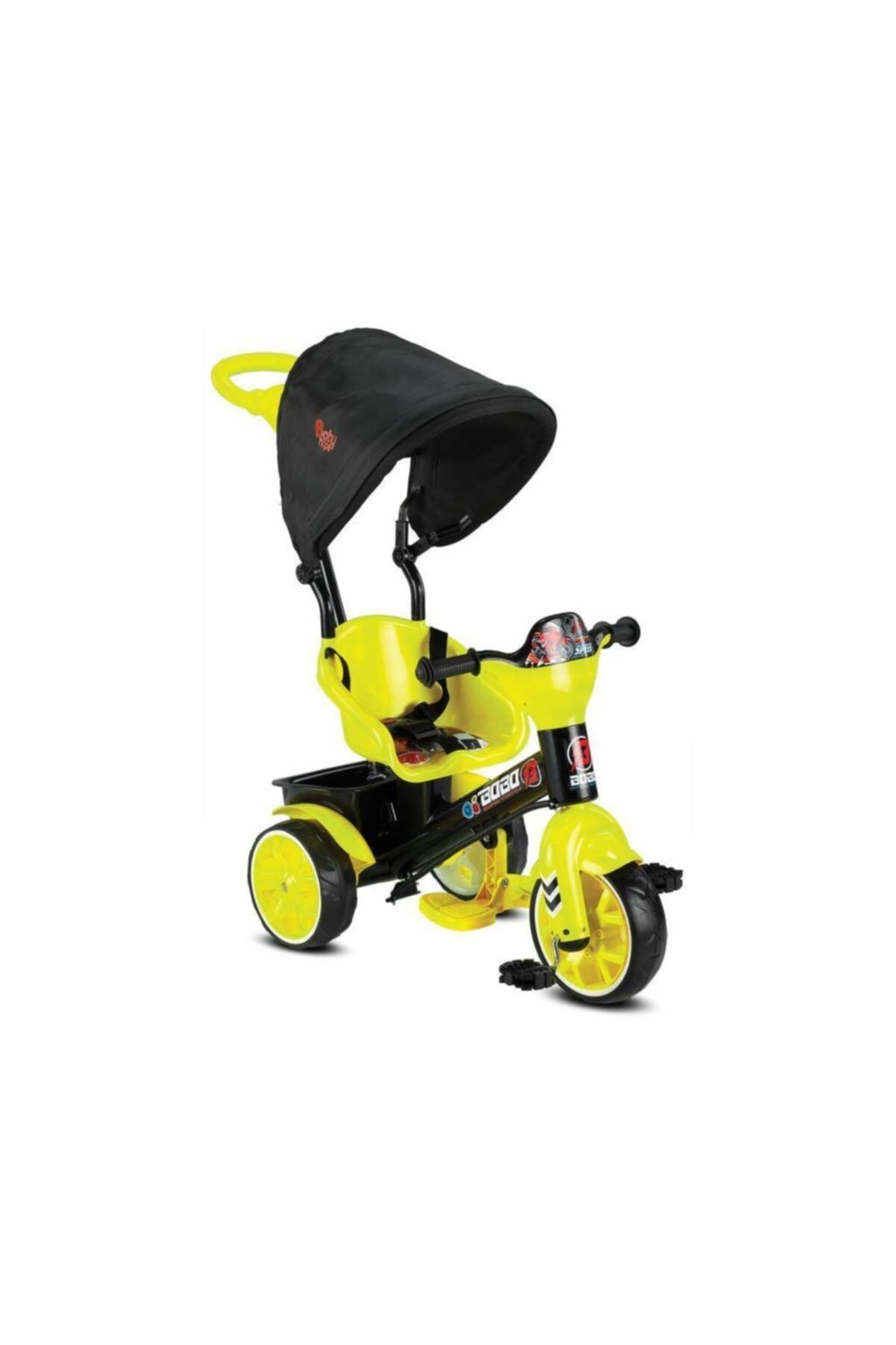 BabyHope Bobo Speed Tenteli Üçteker Sarı