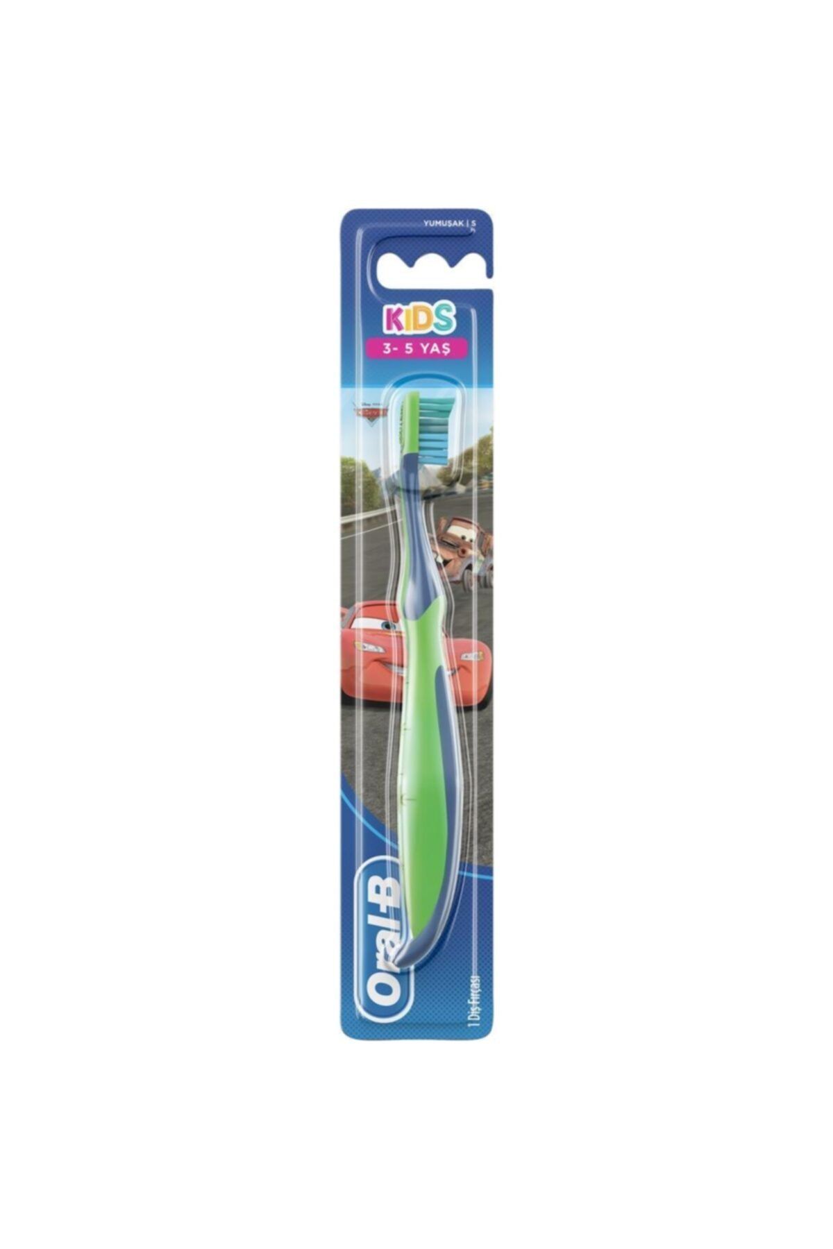 OralB Kids Car Erkek Çocuk Diş Fırçası 3-5 Yaş Soft