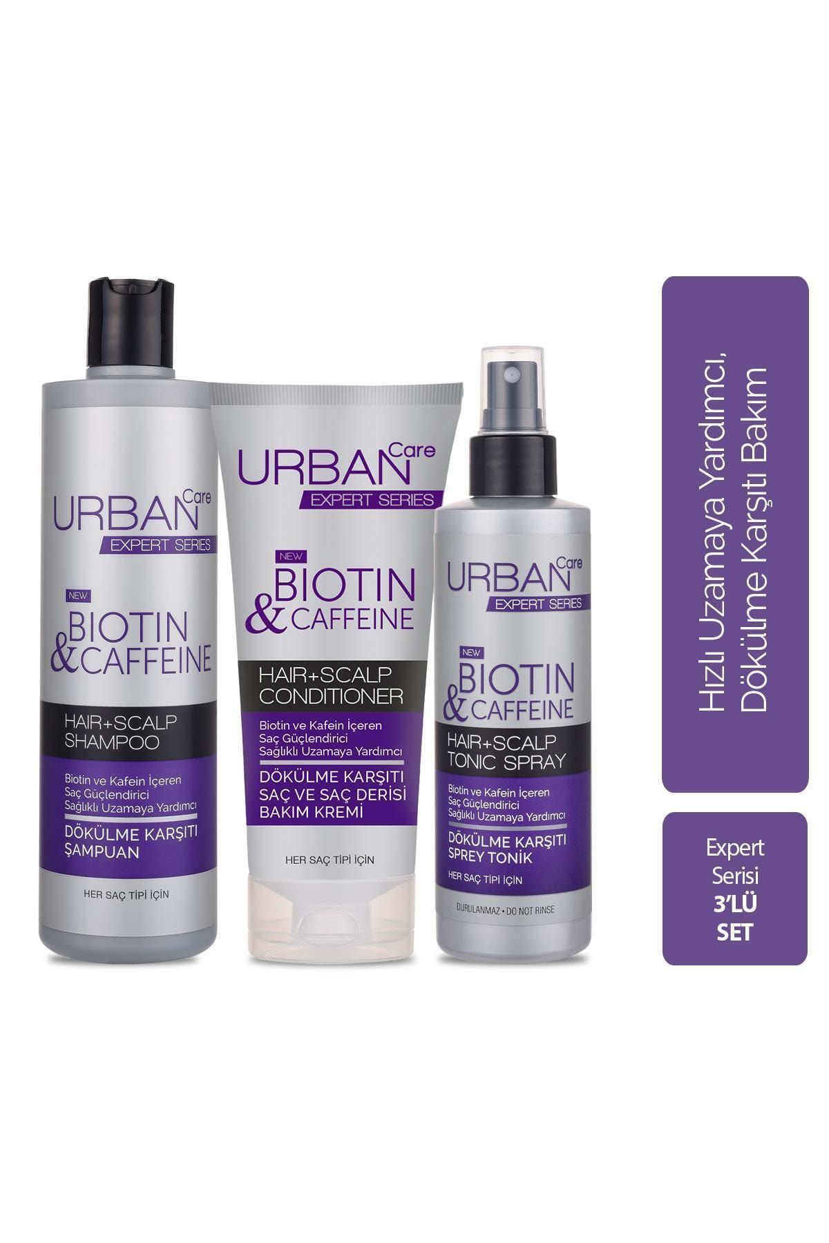urban care expert biotin kafein serisi 3 lu set fiyati yorumlari trendyol