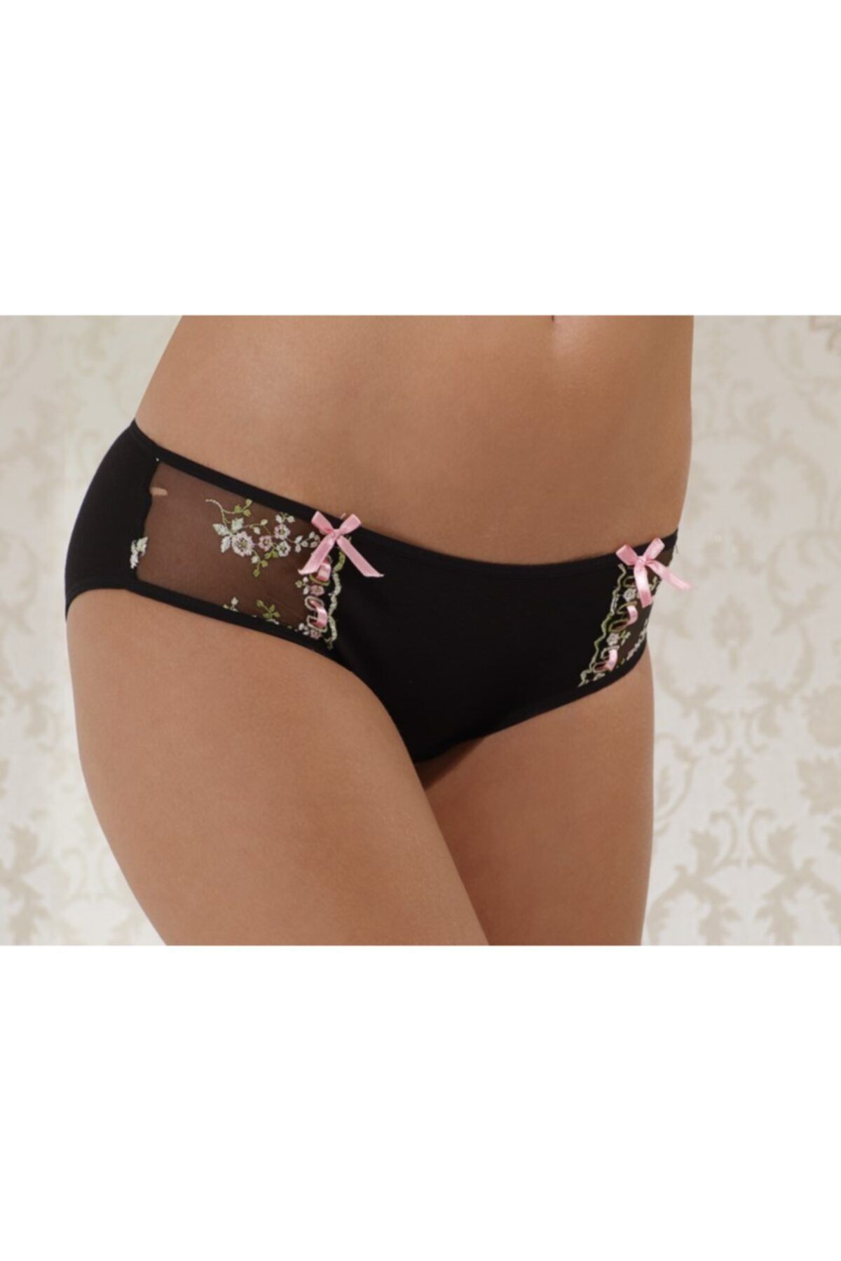 KozaLüks Kadın Siyah 3'lü Slip