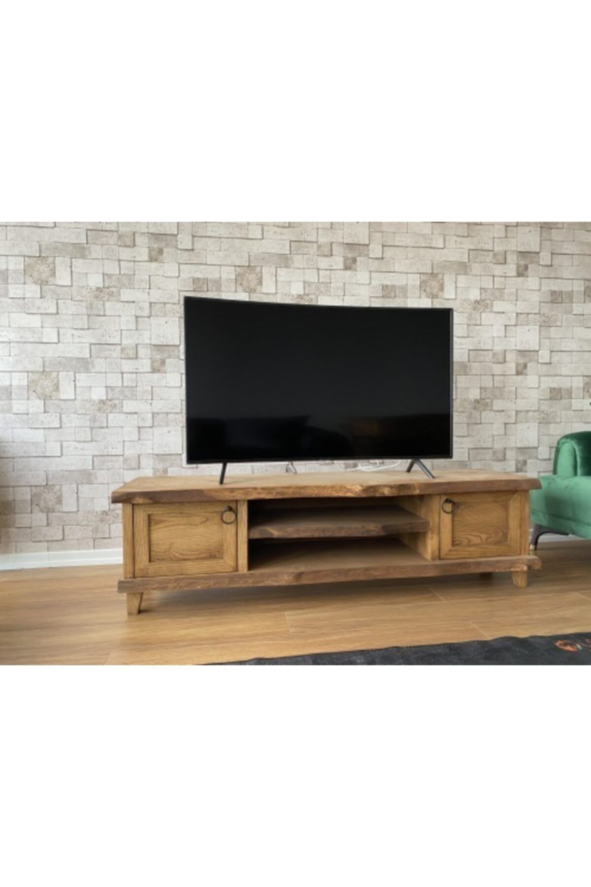 ISIKLARWOOD Kestane Yaşam Odası Takımı