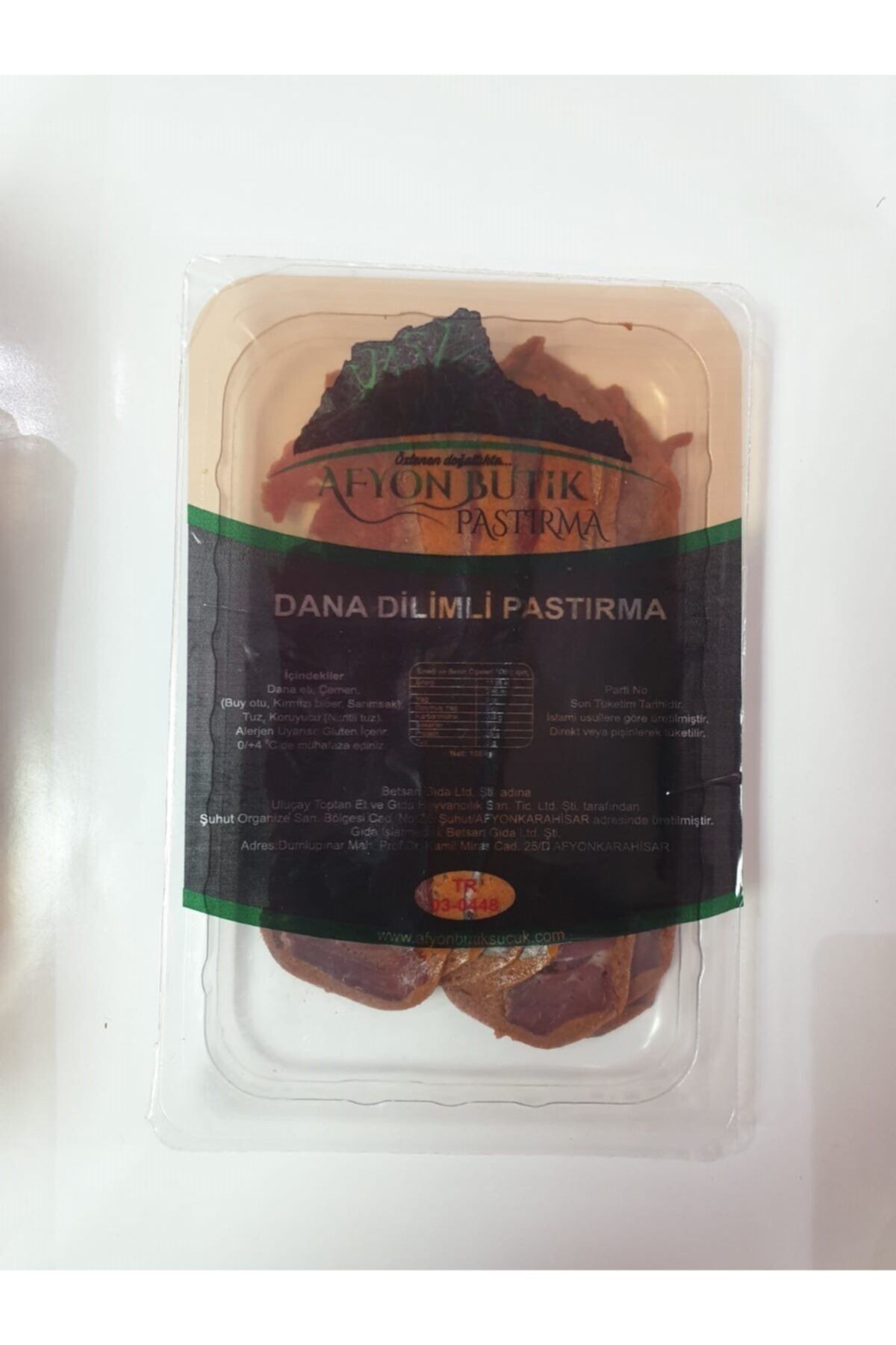 AFYON BUTİK Pastırma (100 Gr)