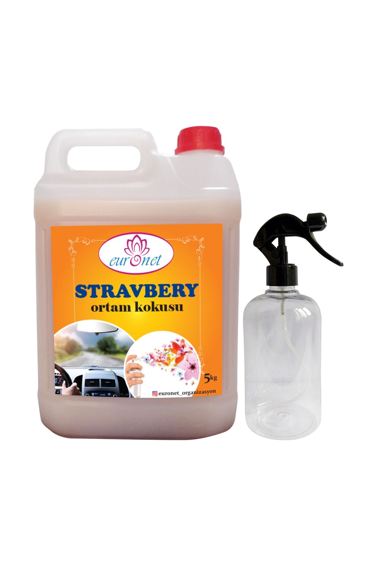 EURONET Oto Koku Strawbery 5 Litre Parfüm