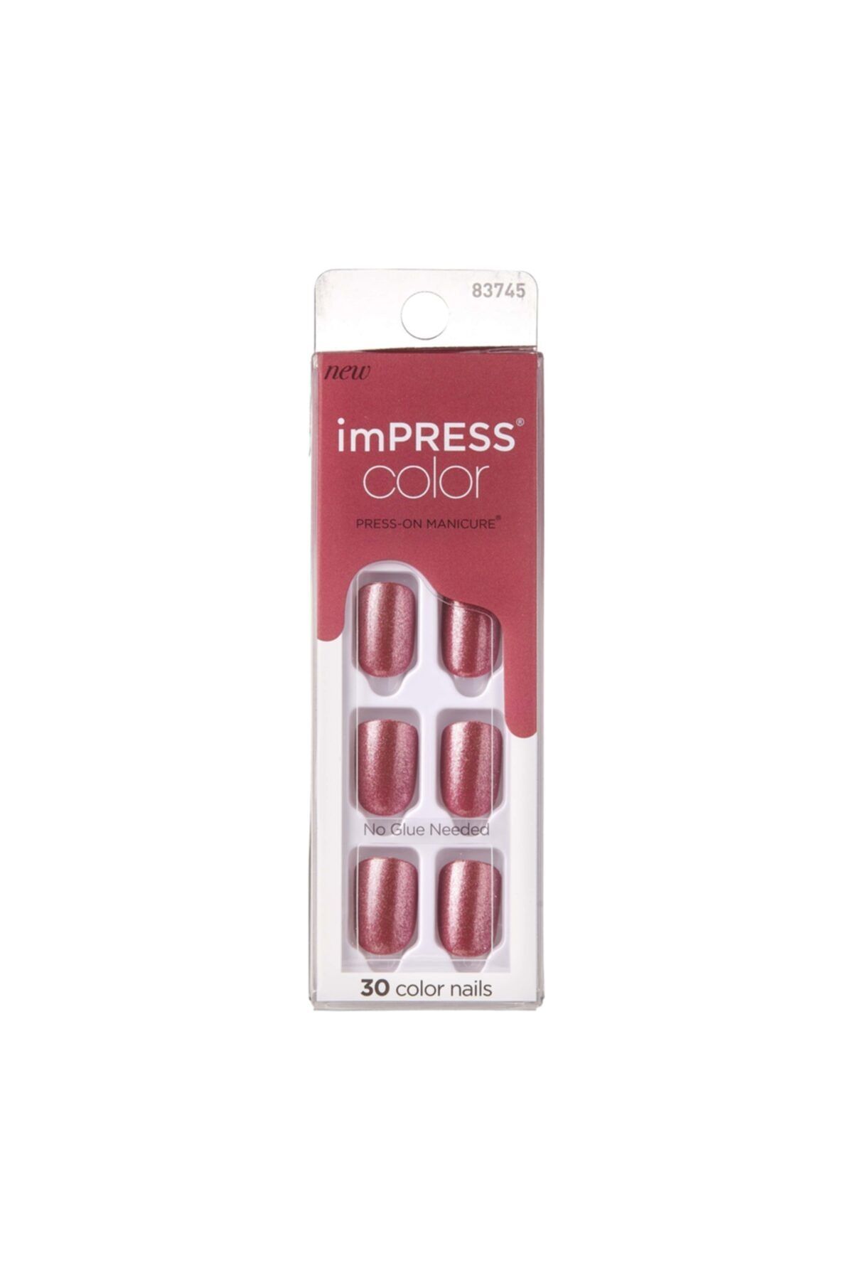 Impress Color Kendinden Yapışkanlı Takma Tırnak - Kısa- Kımc006