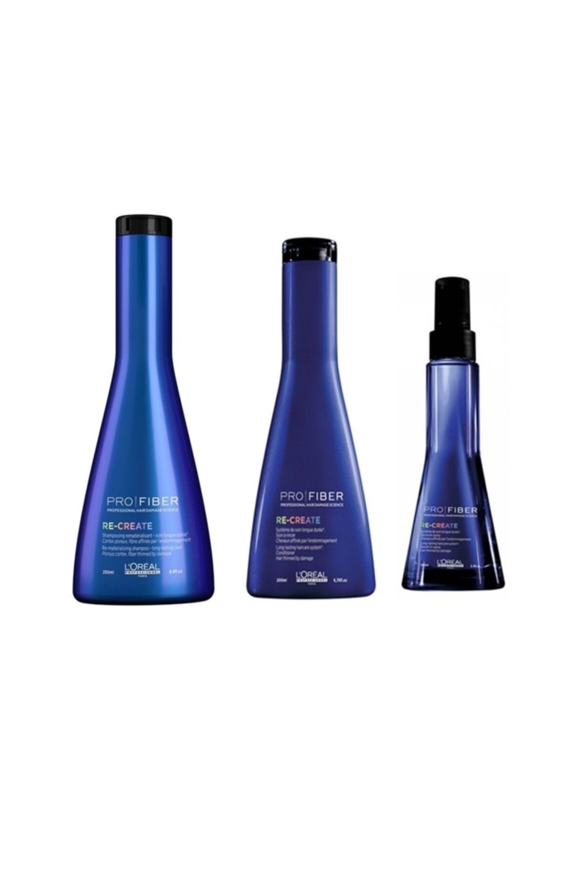 L'oreal Professionnel Pro Fıber Re-create Şampuan Krem Serum Set Probifer