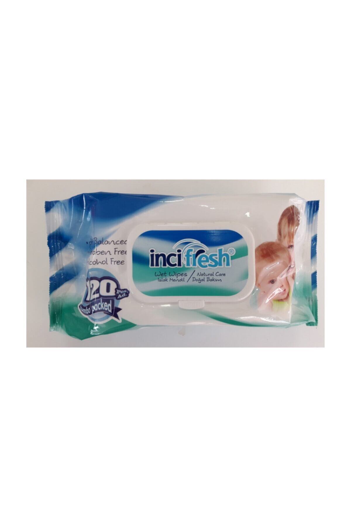 İnci Fresh Islak Havlu Jumbo 120'li 6 Paket