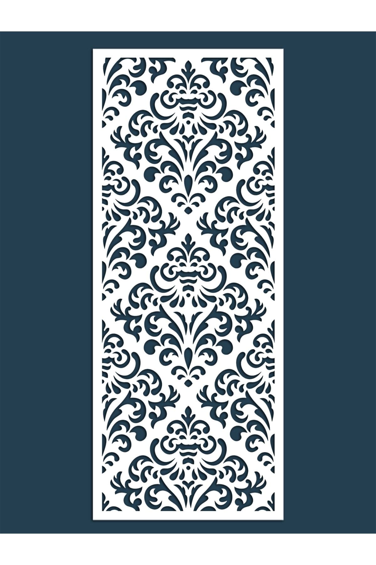 Liar Dekor Liar Ahşap Seperatör (Paravan) - KSP-102 - (10 mm) - (85 cm x 210 cm) - (Beyaz)