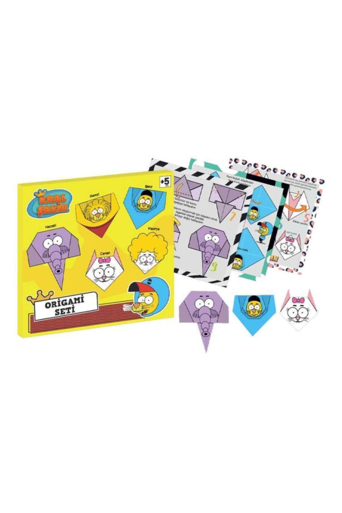 Dolpin Kral Şakir Origami Set