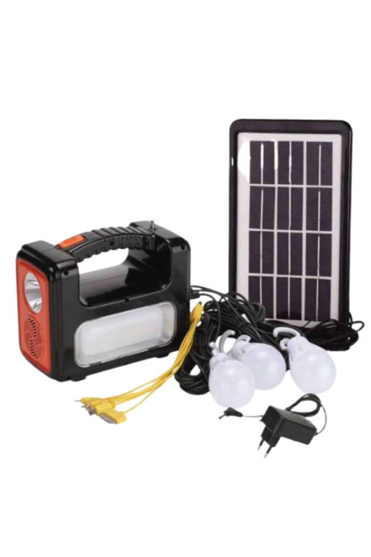 DAT EL FENERİ Dat-9011 Solar Güneş Enerjili Çadır Kamp Seti Aksun Enerji