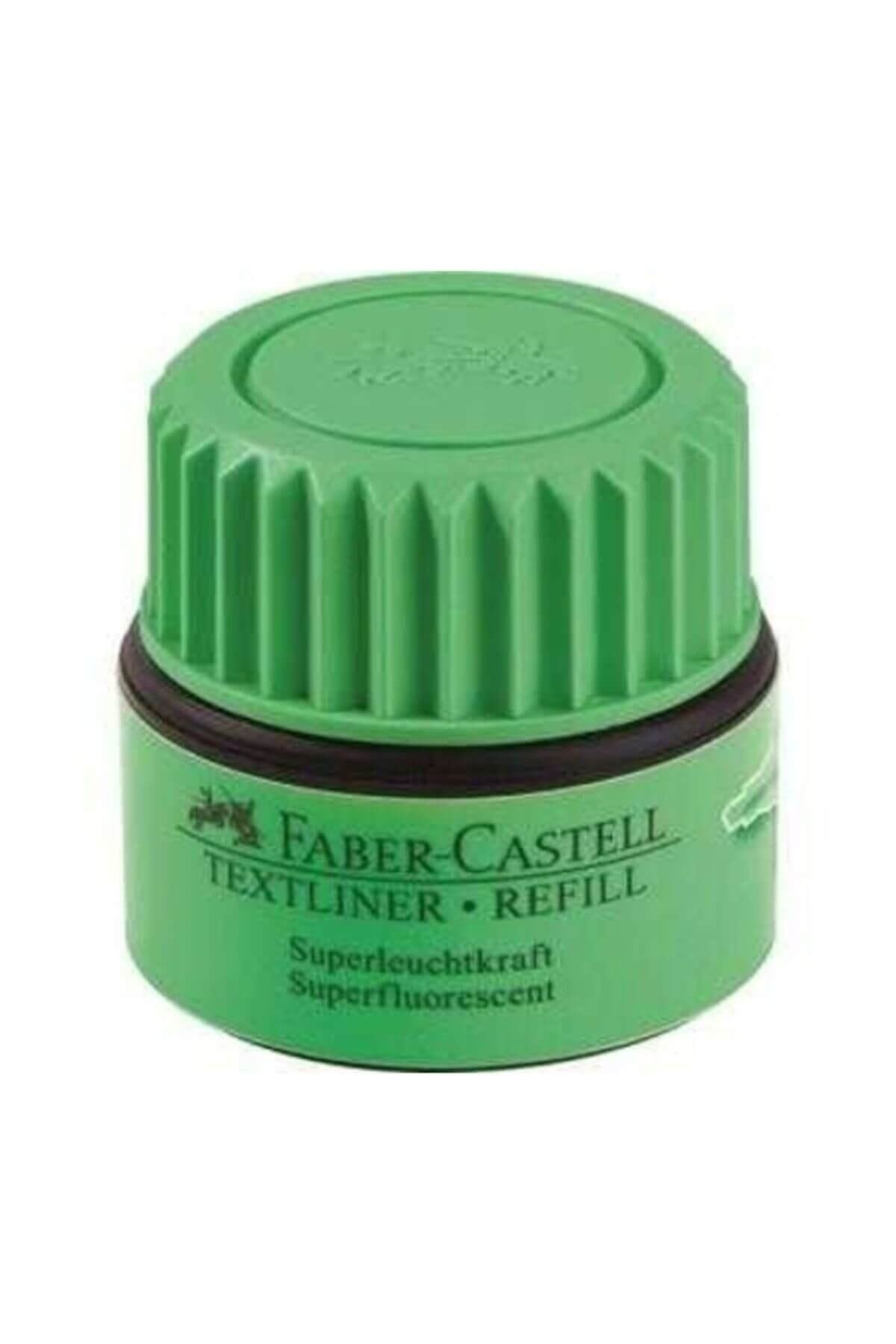 Faber Castell Textliner Refill Fosforlu Kalem Mürekkebi Yeşil (ADET FİYATI)