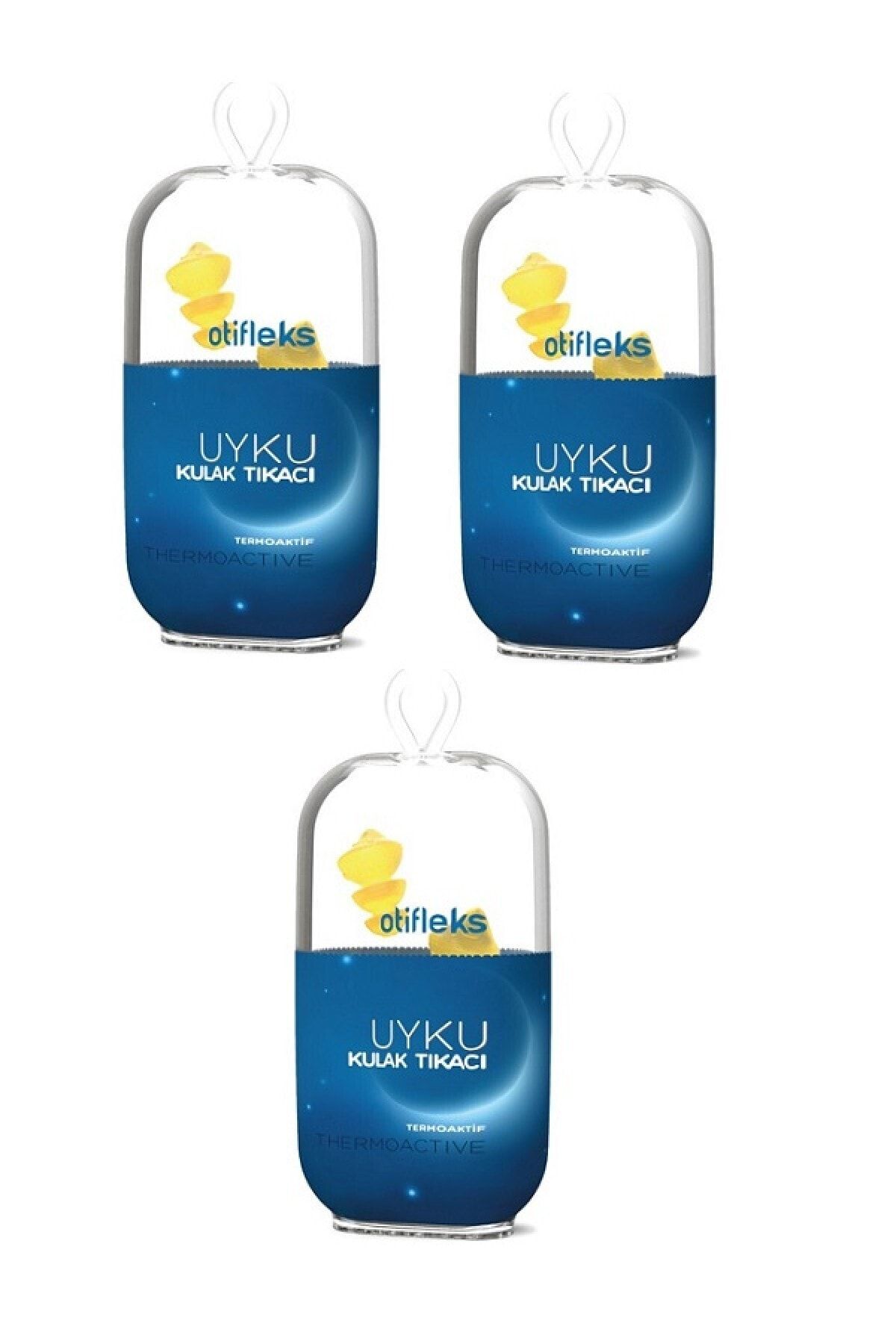 OTİFLEKS Uyku, Seyahat, Gürülteye Karşı Kulak Tıkacı (l) X3 Adet