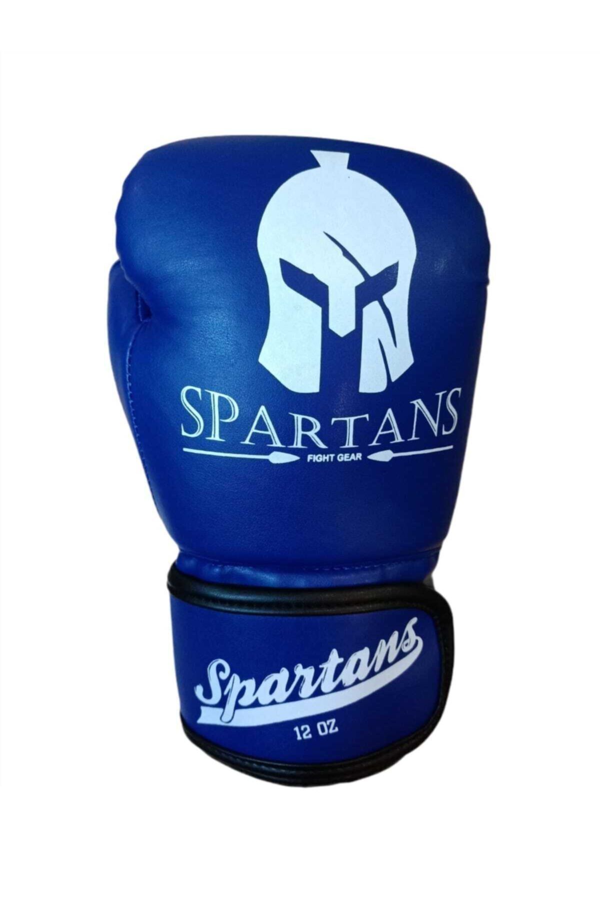 Spartans Blue Pu Boks Eldiveni
