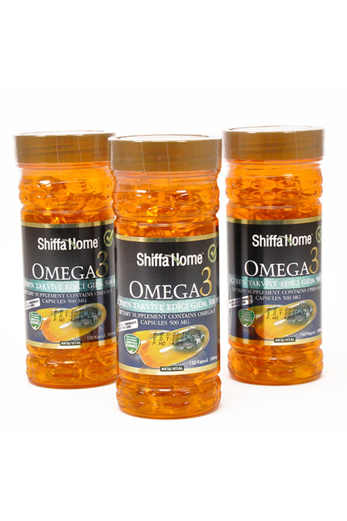 Shiffa Home Omega 3 150 Kapsül 3 Adet