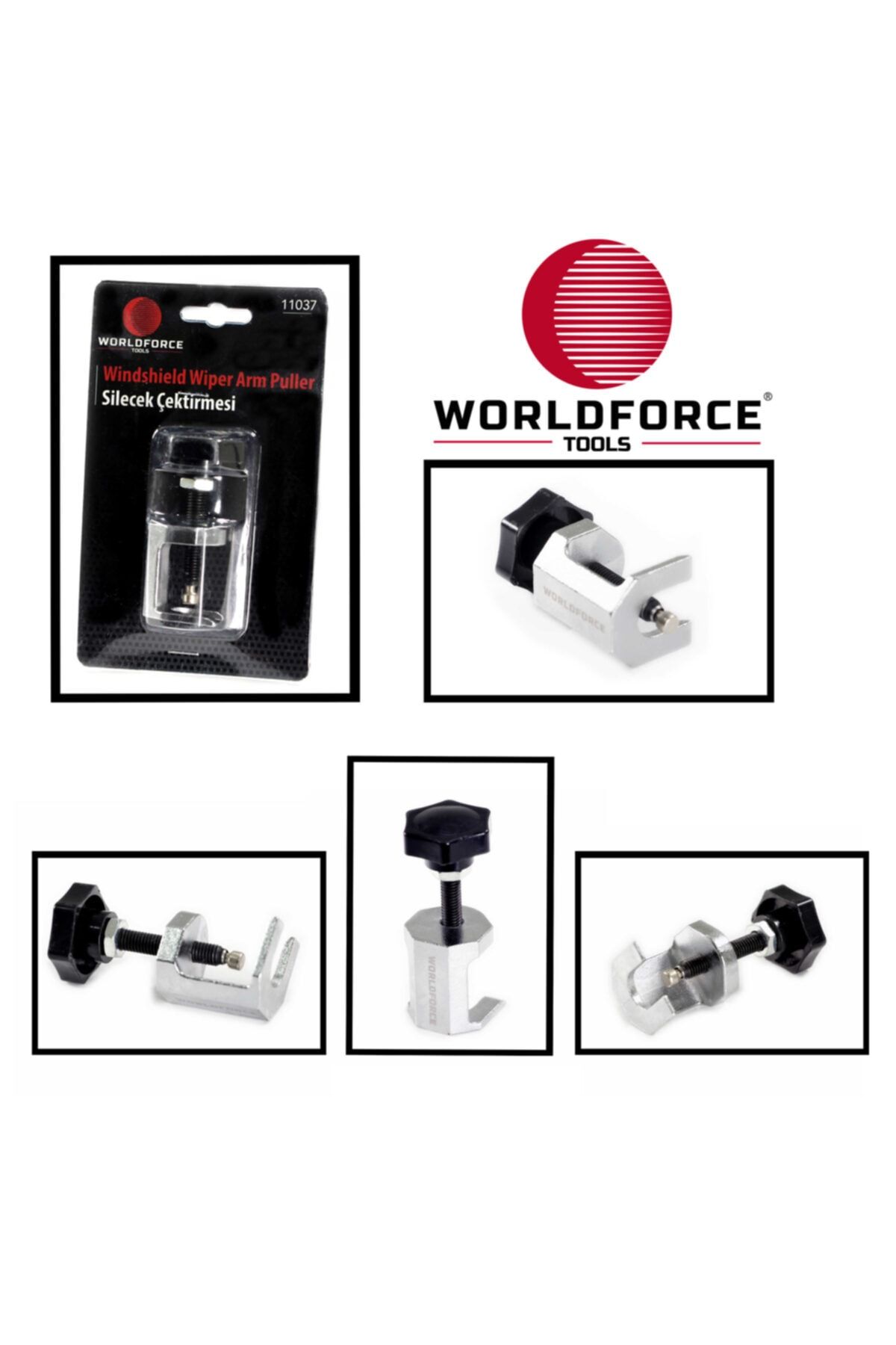WORLDFORCE TOOLS Worldforce Otomobil Silecek Çektirme Aparatı Profesyonel