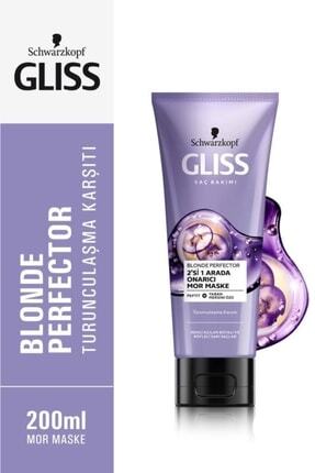 Schwarzkopf Blonde Perfector Turunculaşma Karşıtı Mor Maske 200 Ml Image 0
