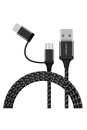 Dtc11d Zero 2 In 1 Type-c & Micro Usb Cable Image 0