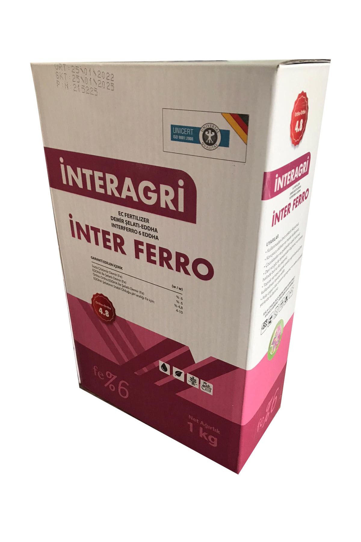 Ferro Super Effective Iron Chelate -eddha - Ortho - Ortho 1 kg