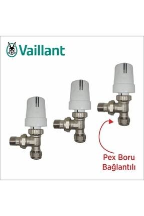 Pex Köşe Termostatik Radyatör Vanası( 3'lü Fırsat Paketi) Image 0