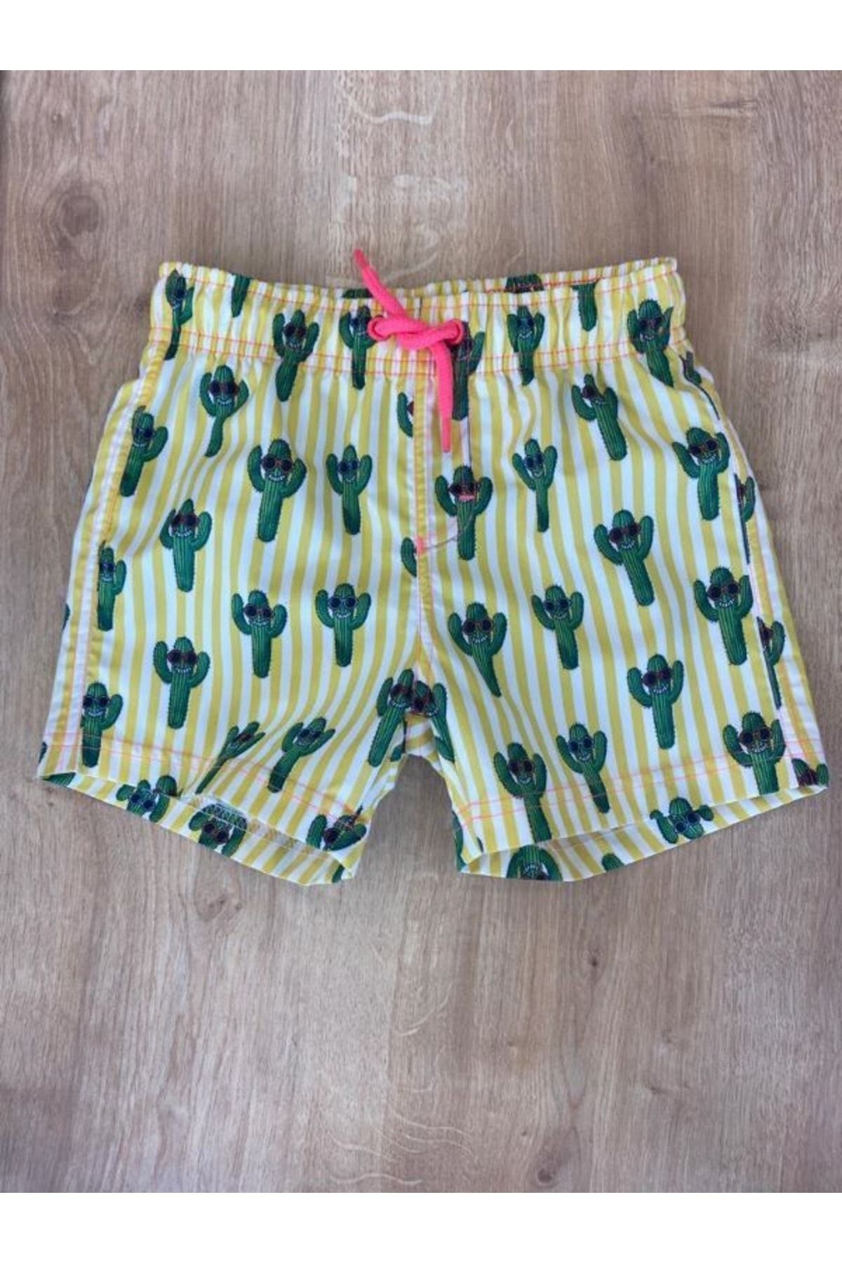 POD UM G Y M Cute Cactus Patterned Instantly Drying Boy s Baby