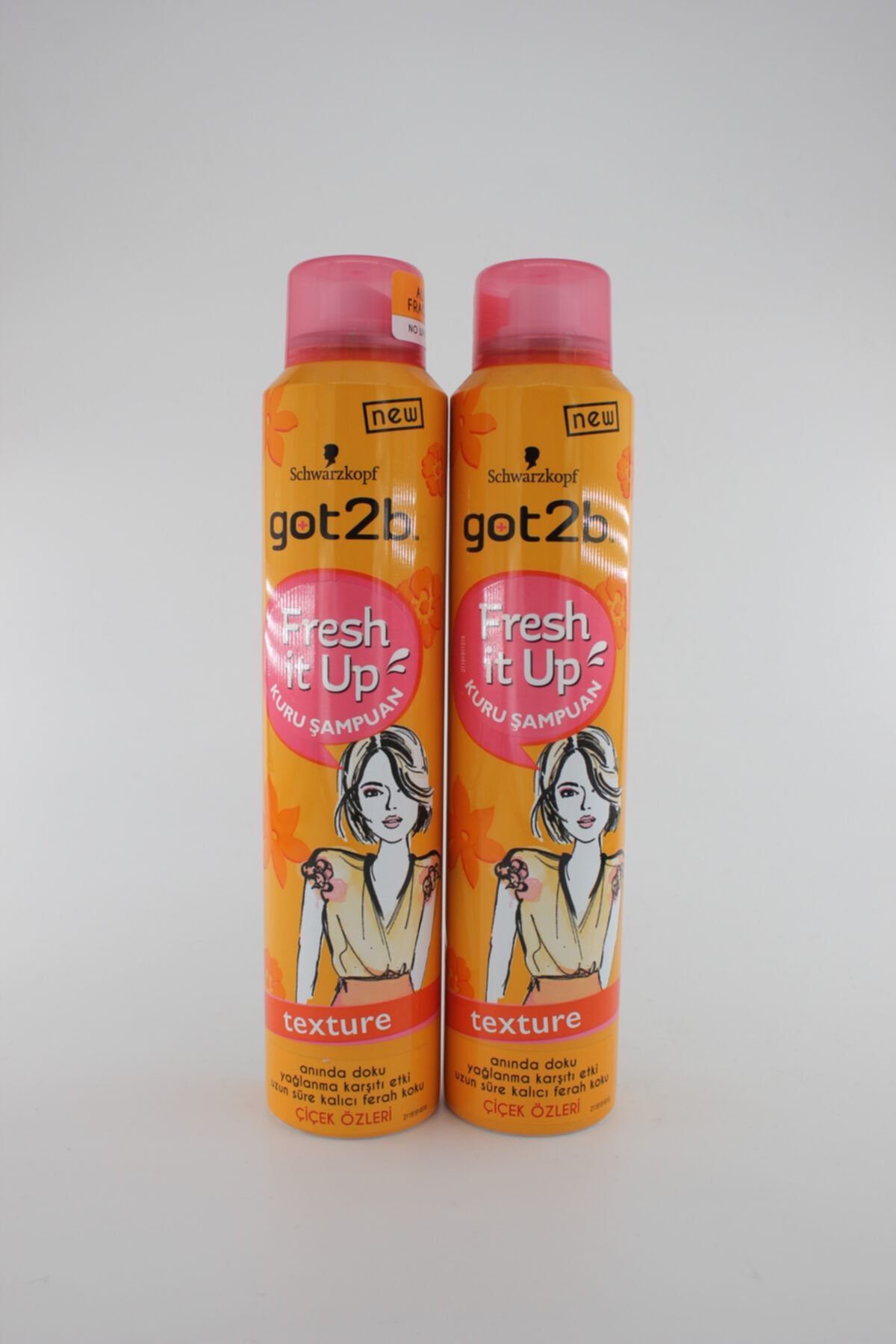 Schwarzkopf Got2b Fresh It Up Texture Dry Şamp 2li Set
