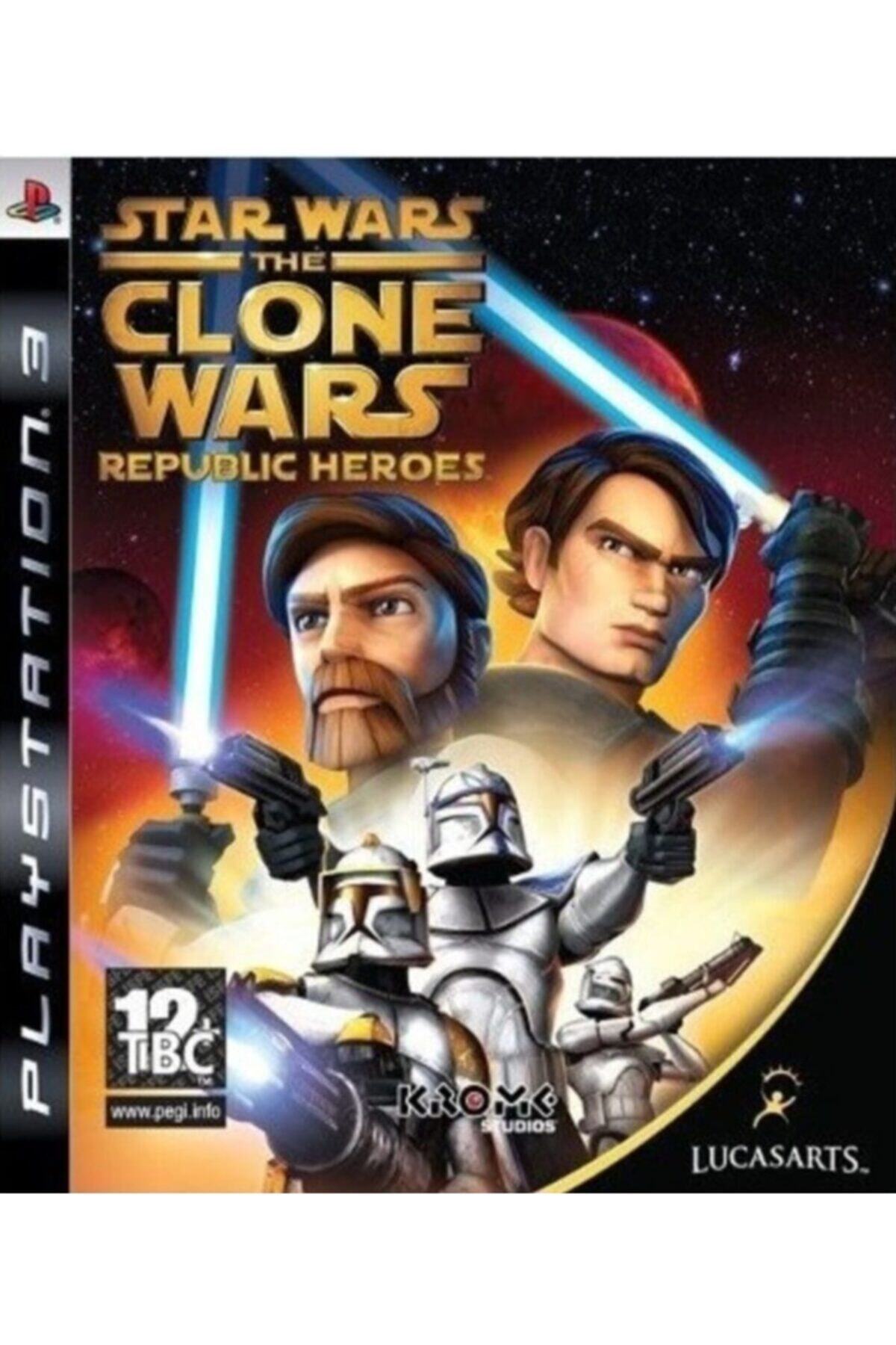 Lucasart Ps3 Star Wars The Clone Wars Republic Heroes