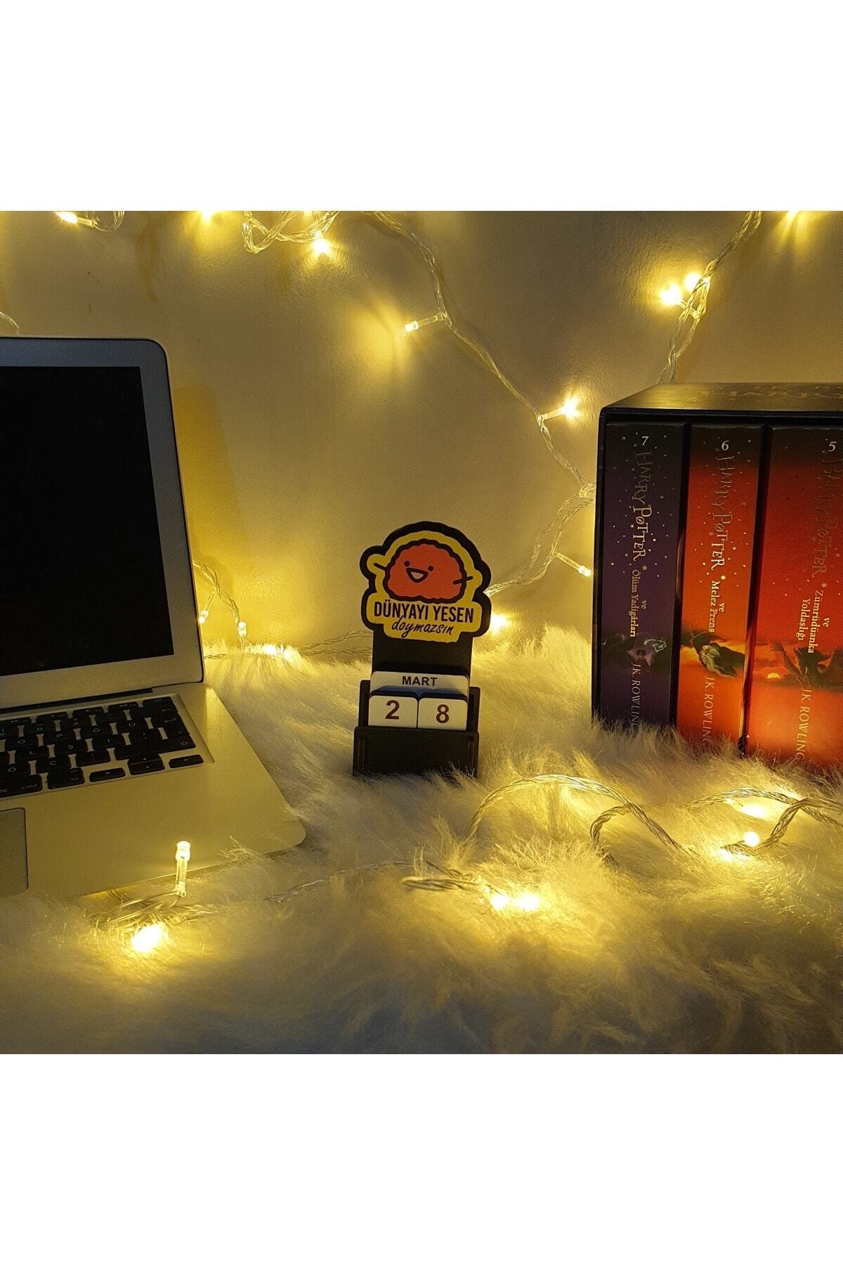 Ororabutik Dünyayı Yesen Doymazsın Sonsuz Masa Takvimi