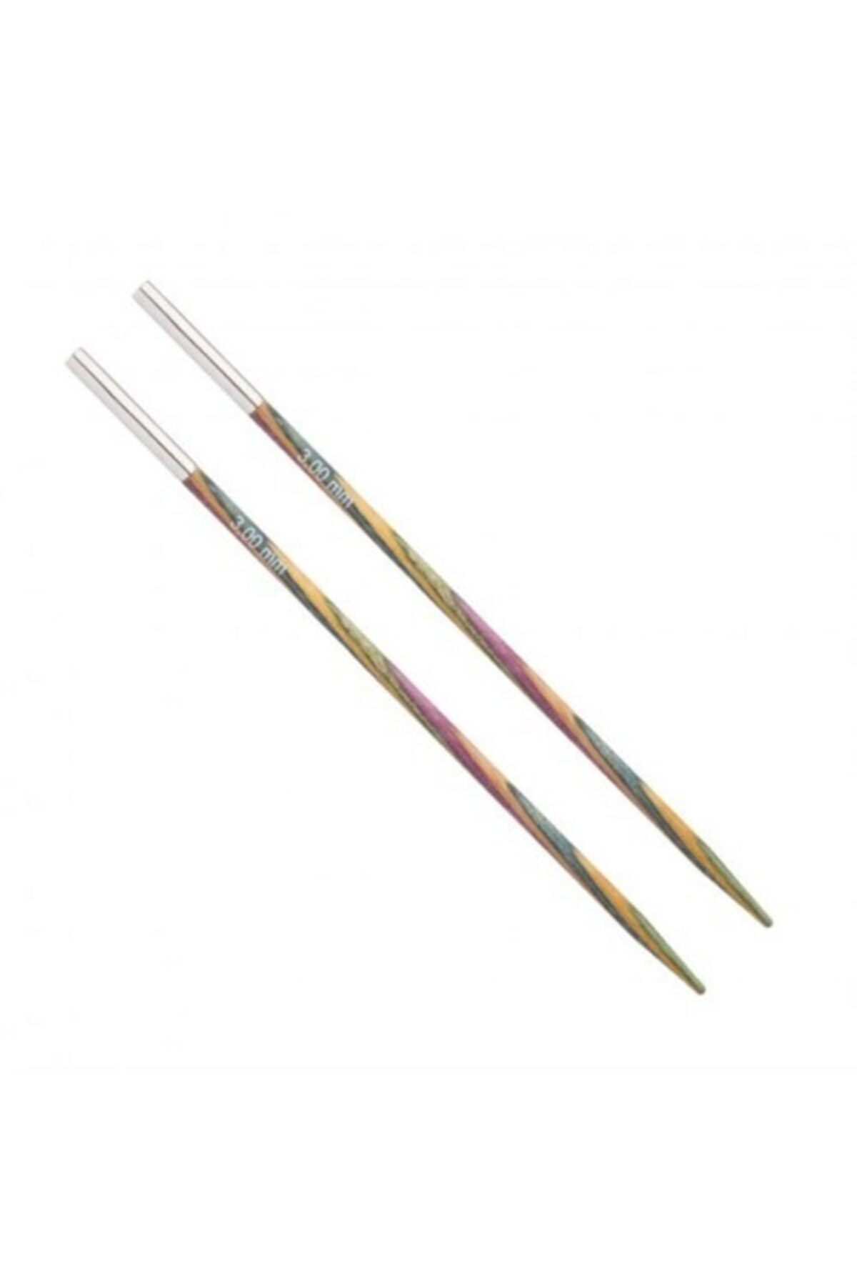 KnitPro Symfonie 3 mm Değiştirilebilir Ahşap Misinalı Şiş Ucu 20415