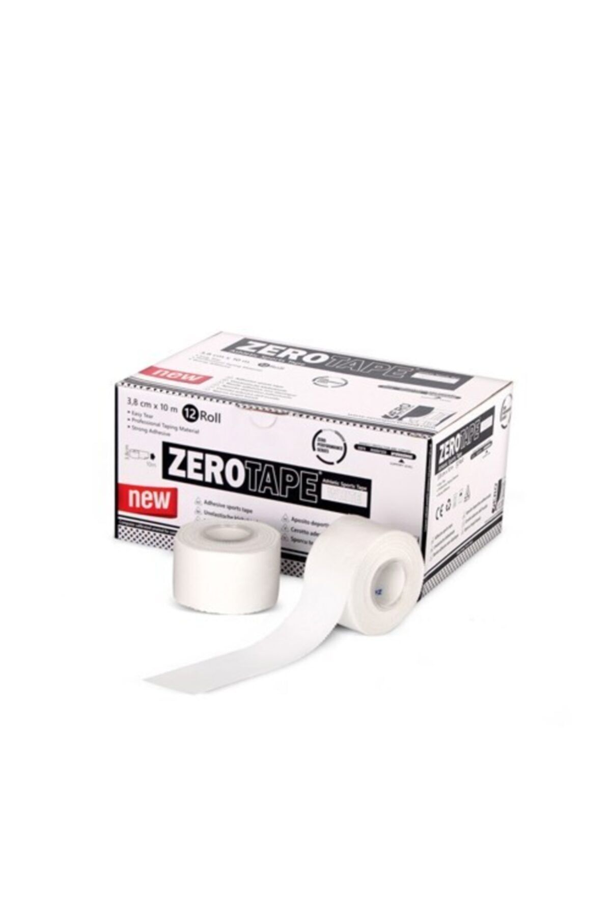 Zero Sports Medicine Zerotape Beyaz 3,8cm X 10m