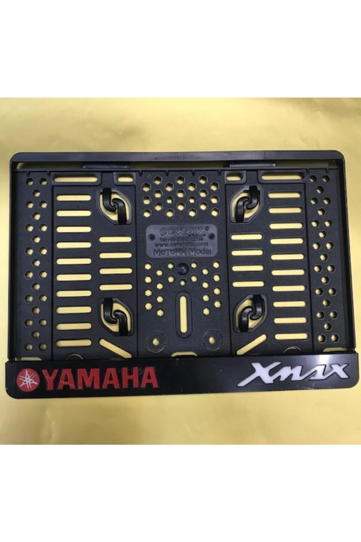 kcc tuning Yamaha Xmax Motor Uyumlu Takmatik Pleksi Plakalık Piano Black