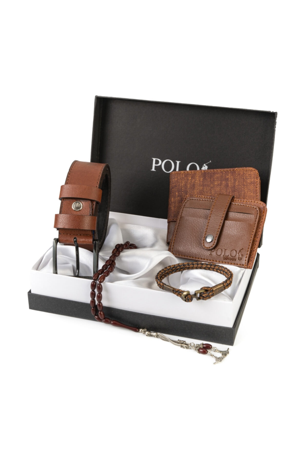 POLO LONDON Cüzdan Kemer Kartlık Tespih Bileklik Pl3087