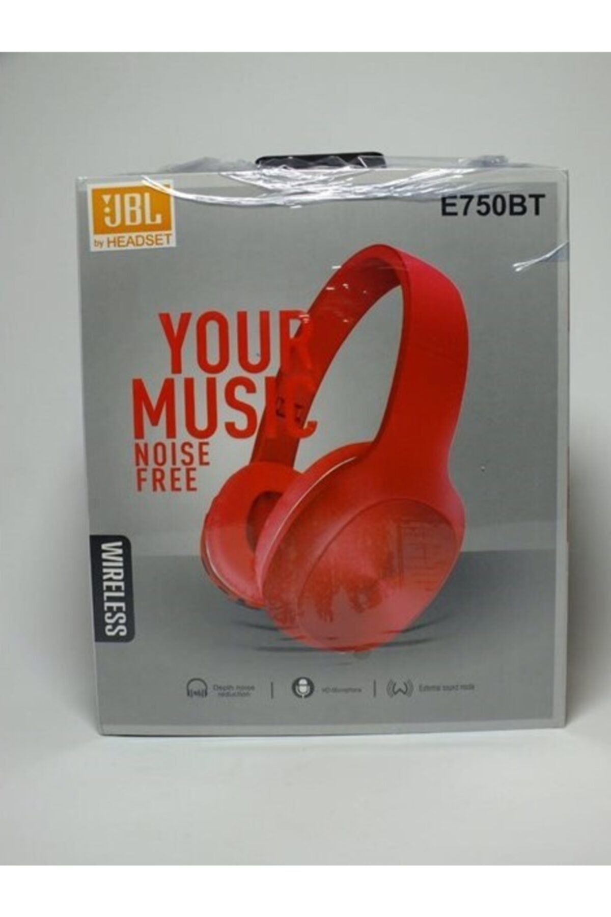 JBS Jbl E750bt Radyolu Bluetooth 5.0 Kulak Üstü Kulaklık Kırmızı