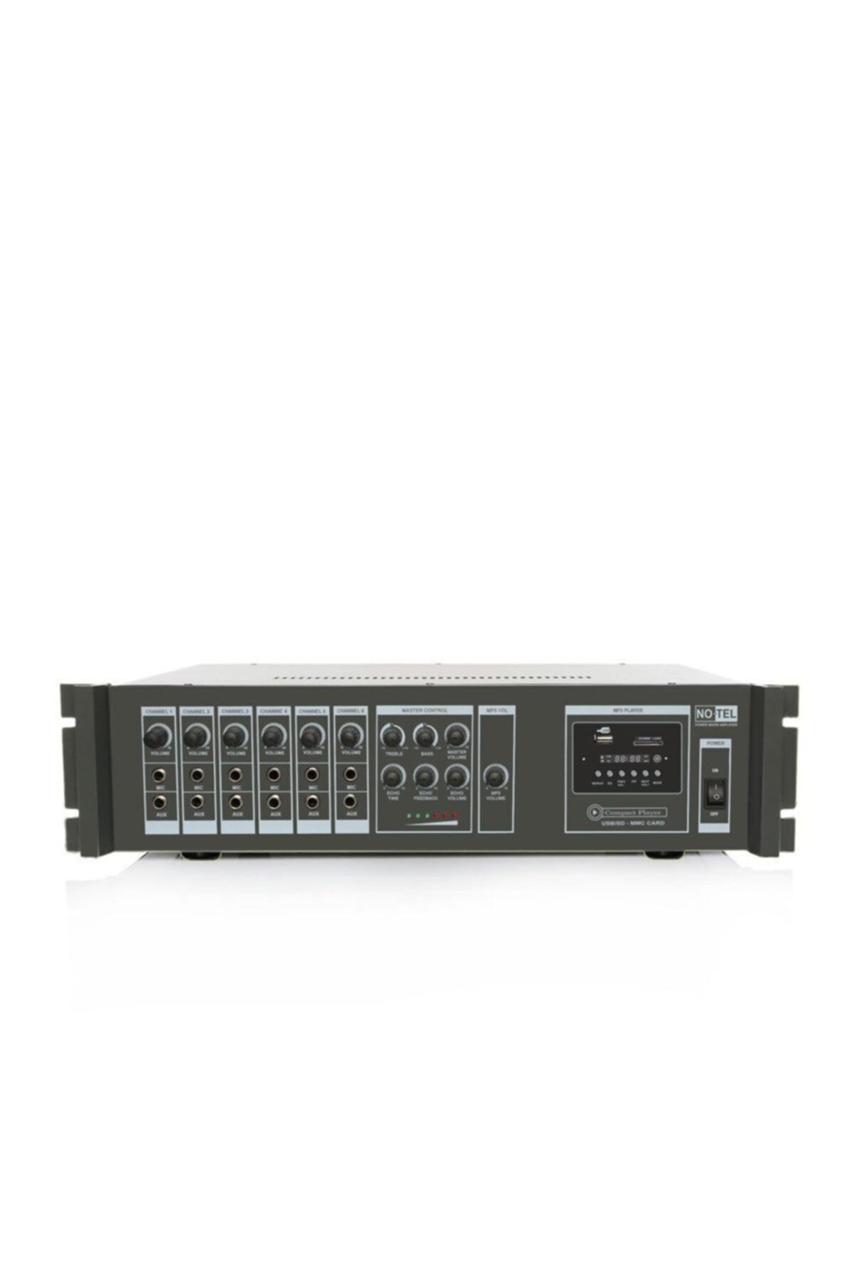 Notel Not A 100mt 100 Watt Eko'lu Mp3 Çalarlı Hat Trafolu Mikser Anfi