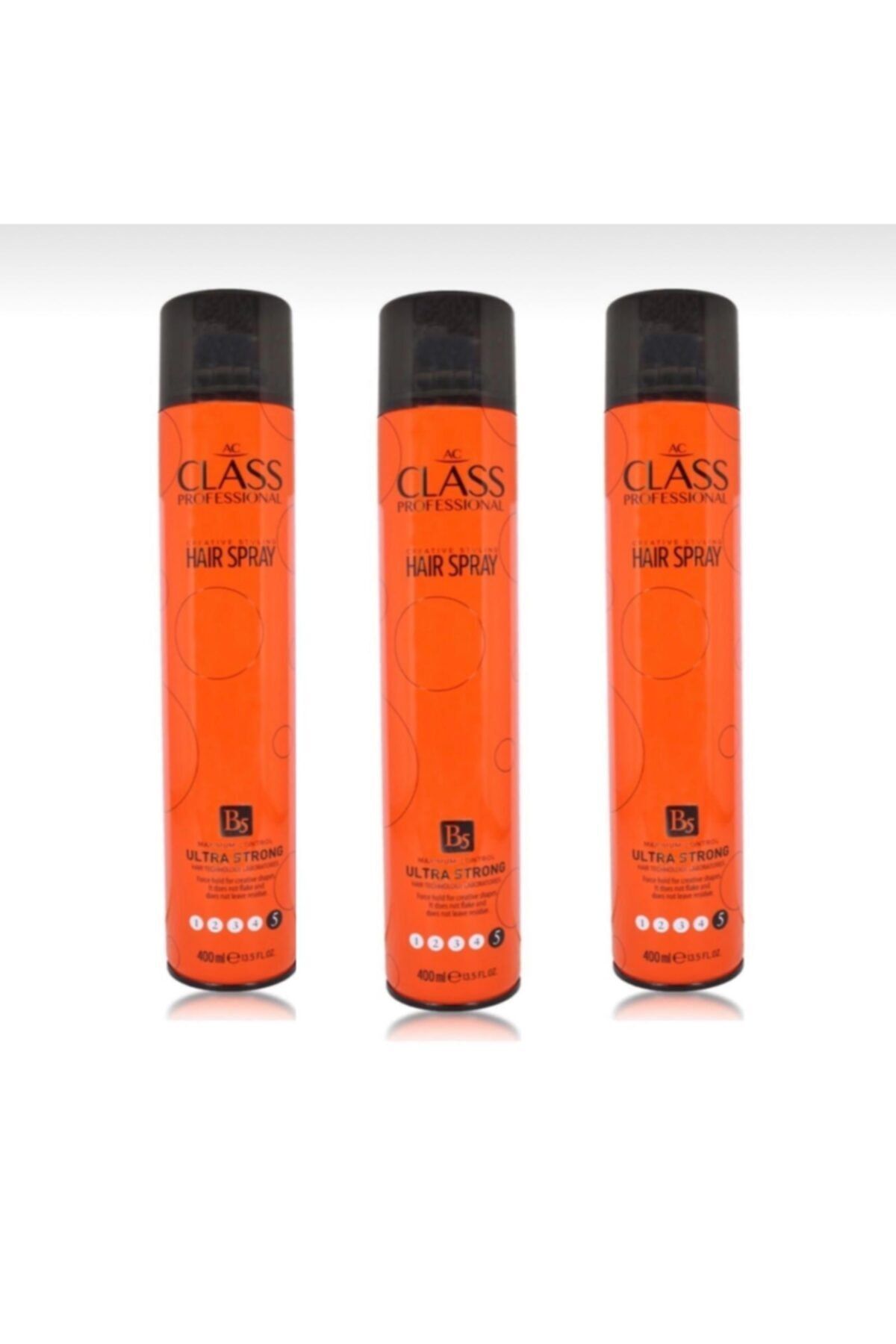 AC CLASS Saç Spreyi (sert) 400 Ml* 3 Adet