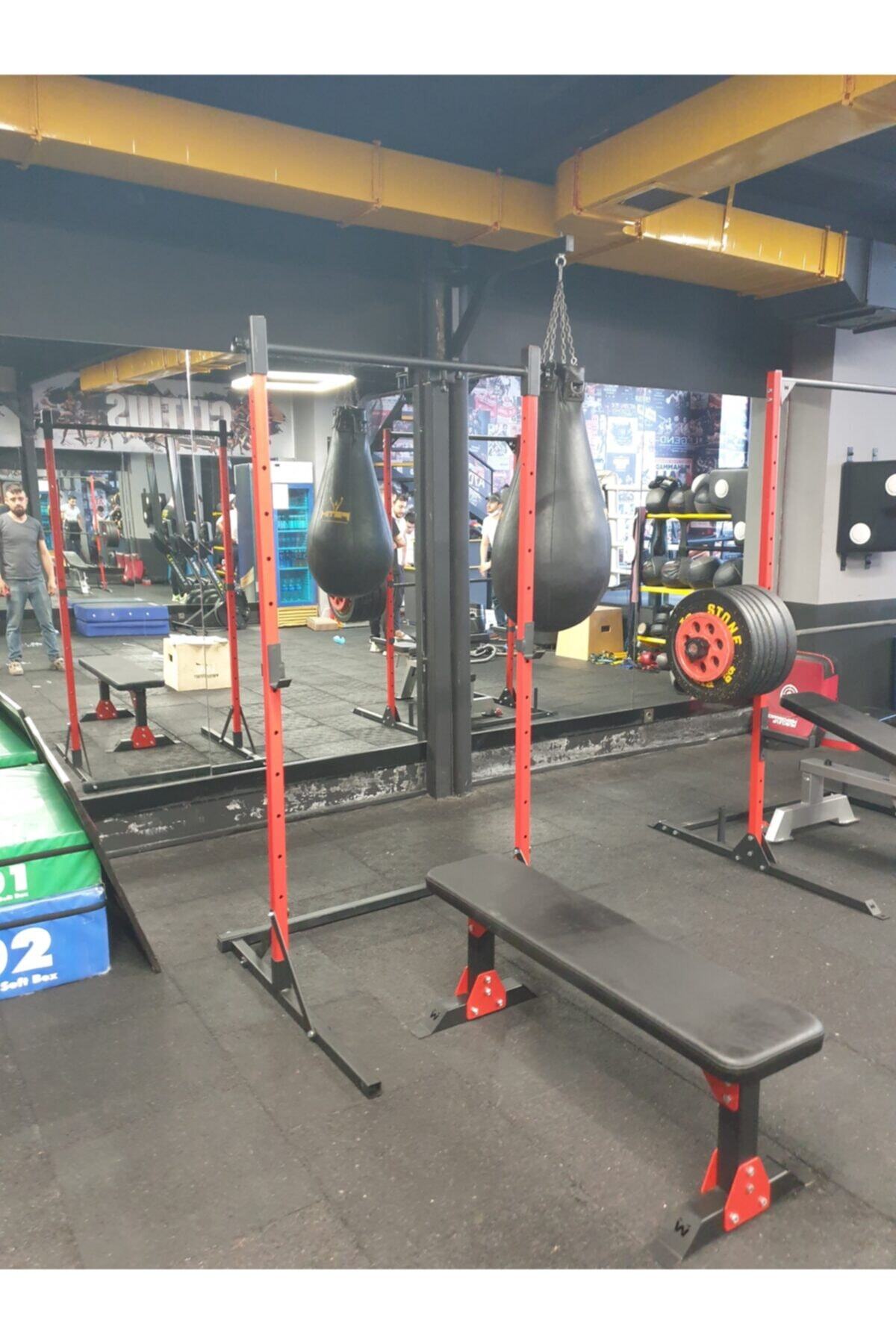 whiteface Barfiks Göğüs Squat Omuz Standı (bench Press Squat Rack)