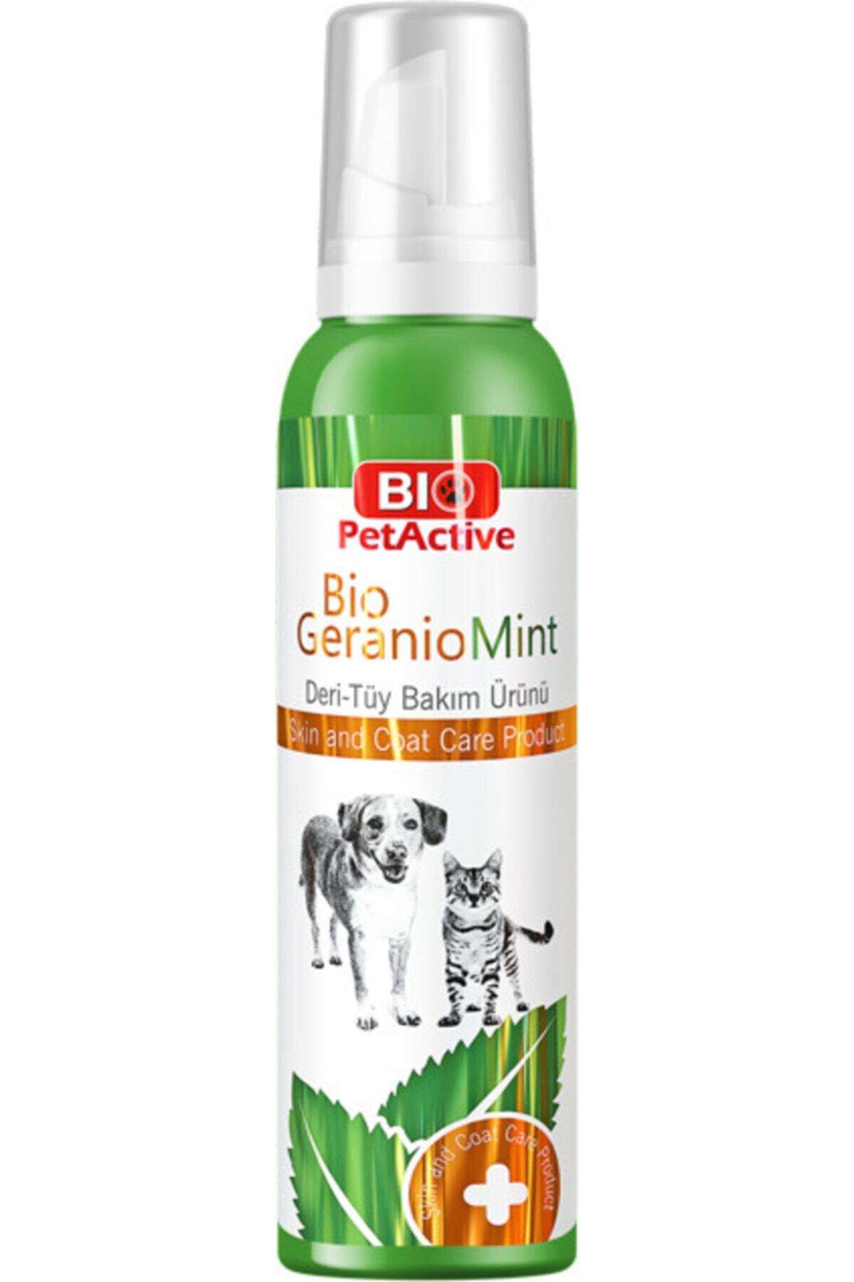 Bio PetActive Bio Geraniomint | Kedi Ve Köpekler Için Deri – Tüy Bakım Ürünü 100 Ml.