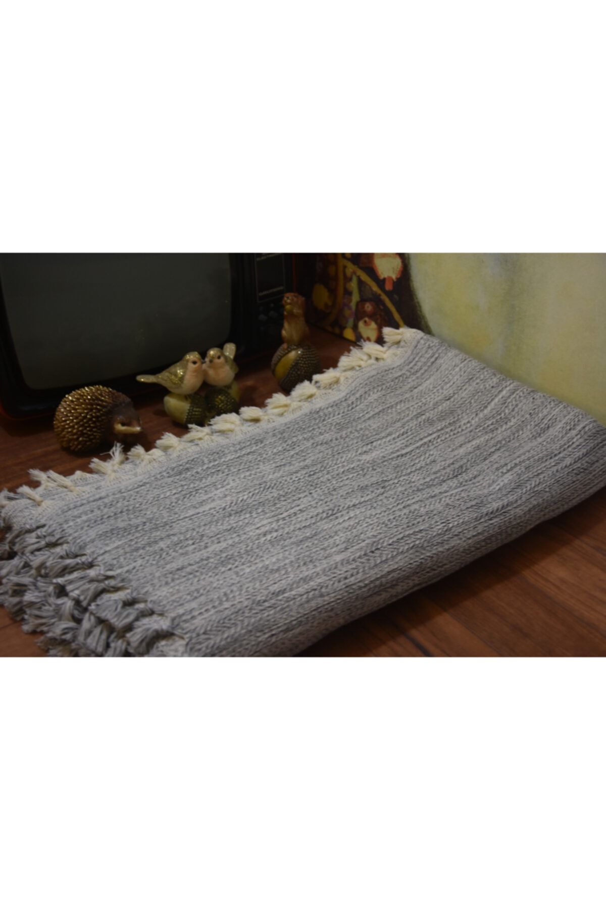efendyco Pike, Koltuk Ve Yatak Örtüsü, Dekoratif Örtü, Buldan Örtüsü Çok Amaçlı Kullanım 200x320cm Kırçıllı