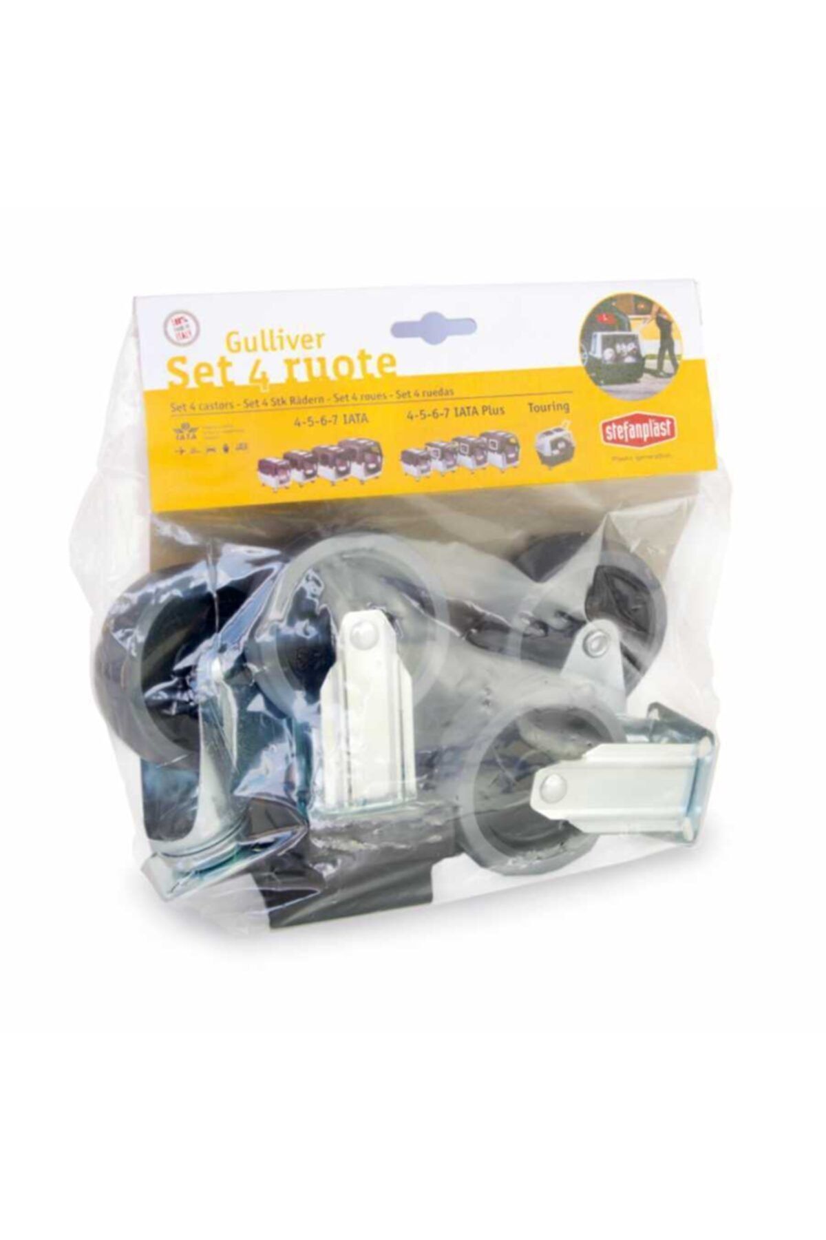 Stefanplast Gulliver 4-5-6-7 Için Tekerlek Seti