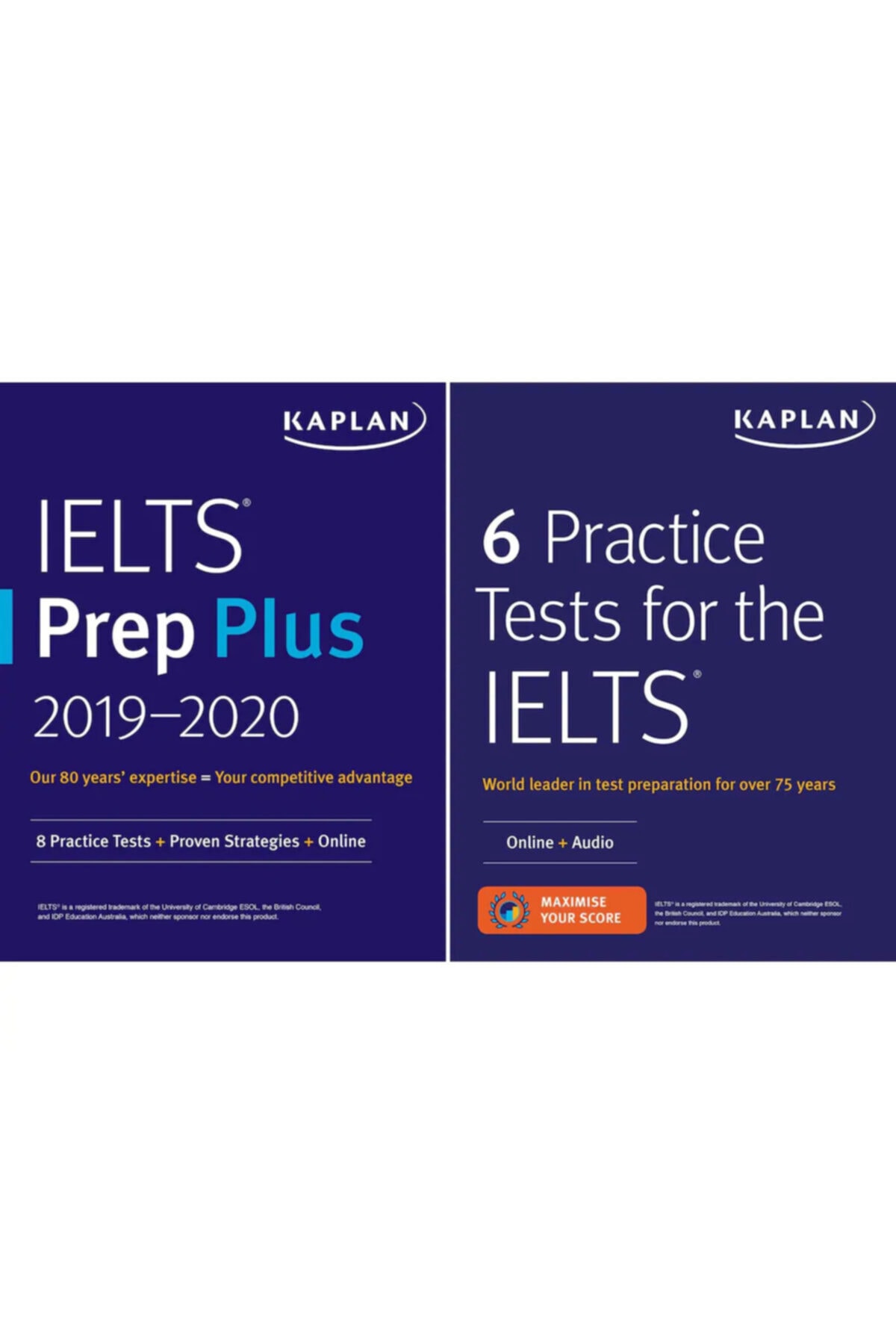 Kaplan Akademi Ielts Prep Set: 2 Books Practise Tests