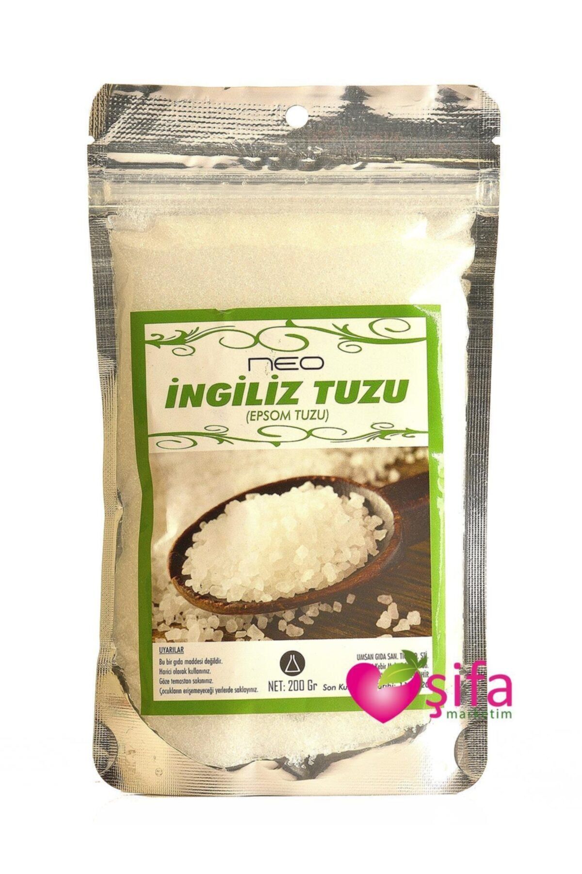 Şifamarketim Naturel Ingiliz (Epsom) Tuzu 200 gr