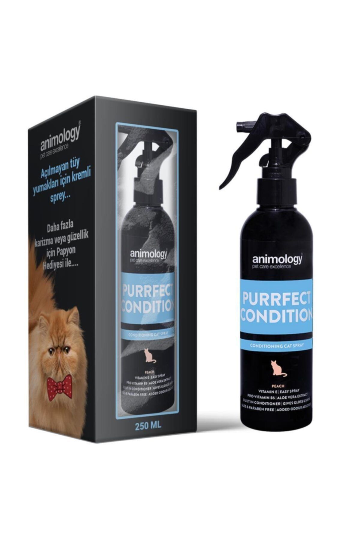Animology Purrfect Condition Kedi Bakım Spreyi 250 ml