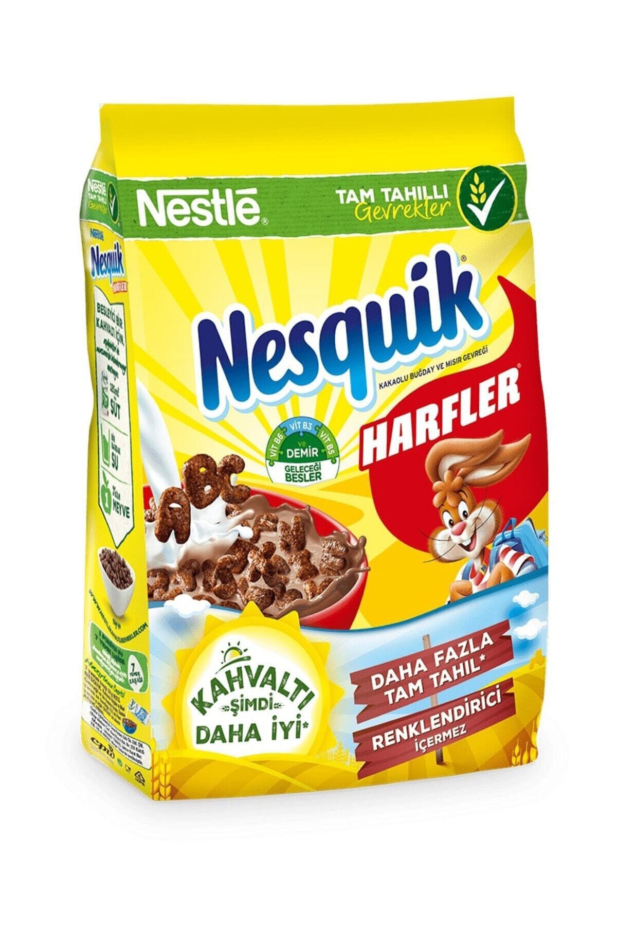 Nestle Nesquik Harfler Çikolatalı Tahıl Gevreği 310 G