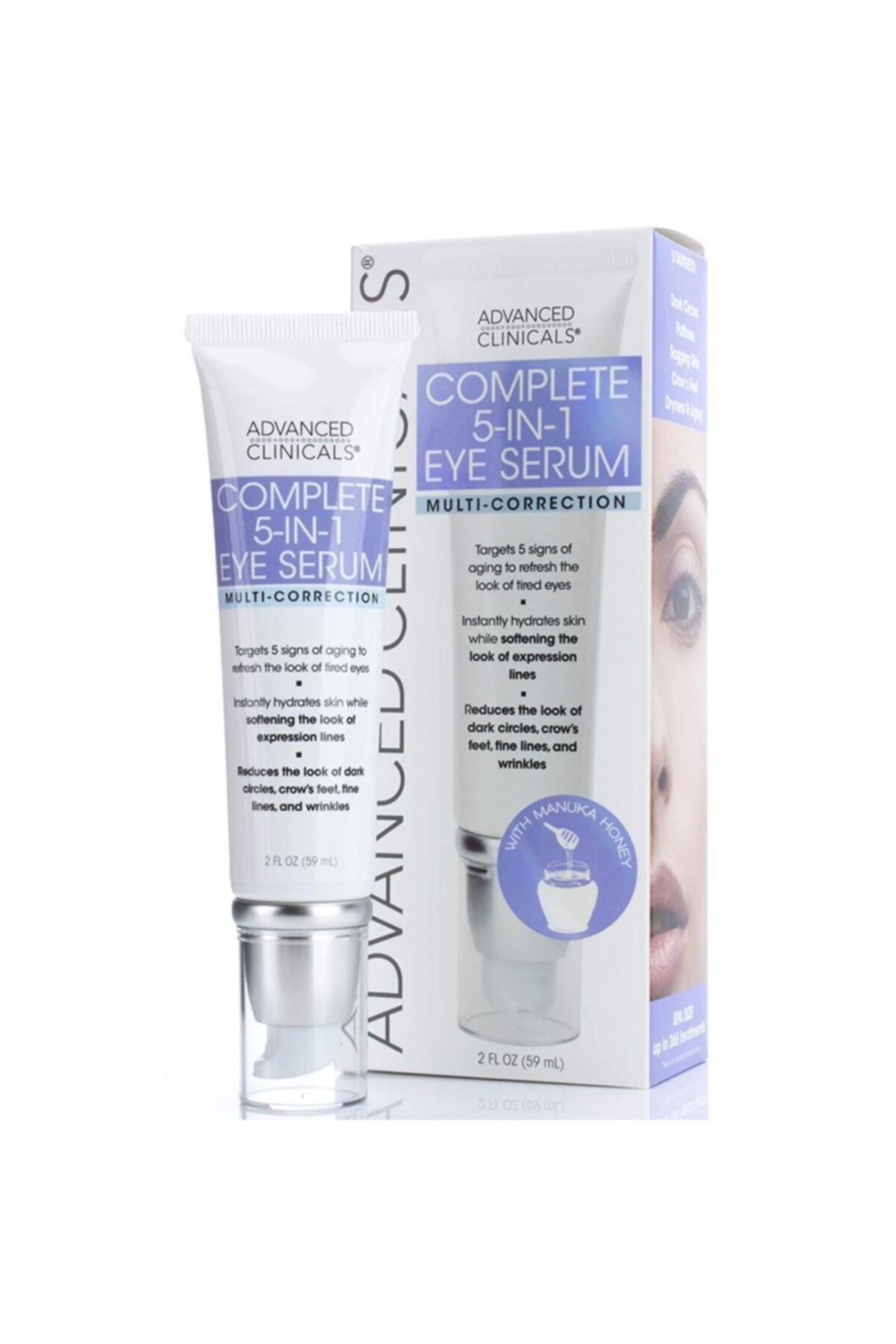 ADVANCED CLİNİCALS Complete 5in1 Göz Serumu 59ml
